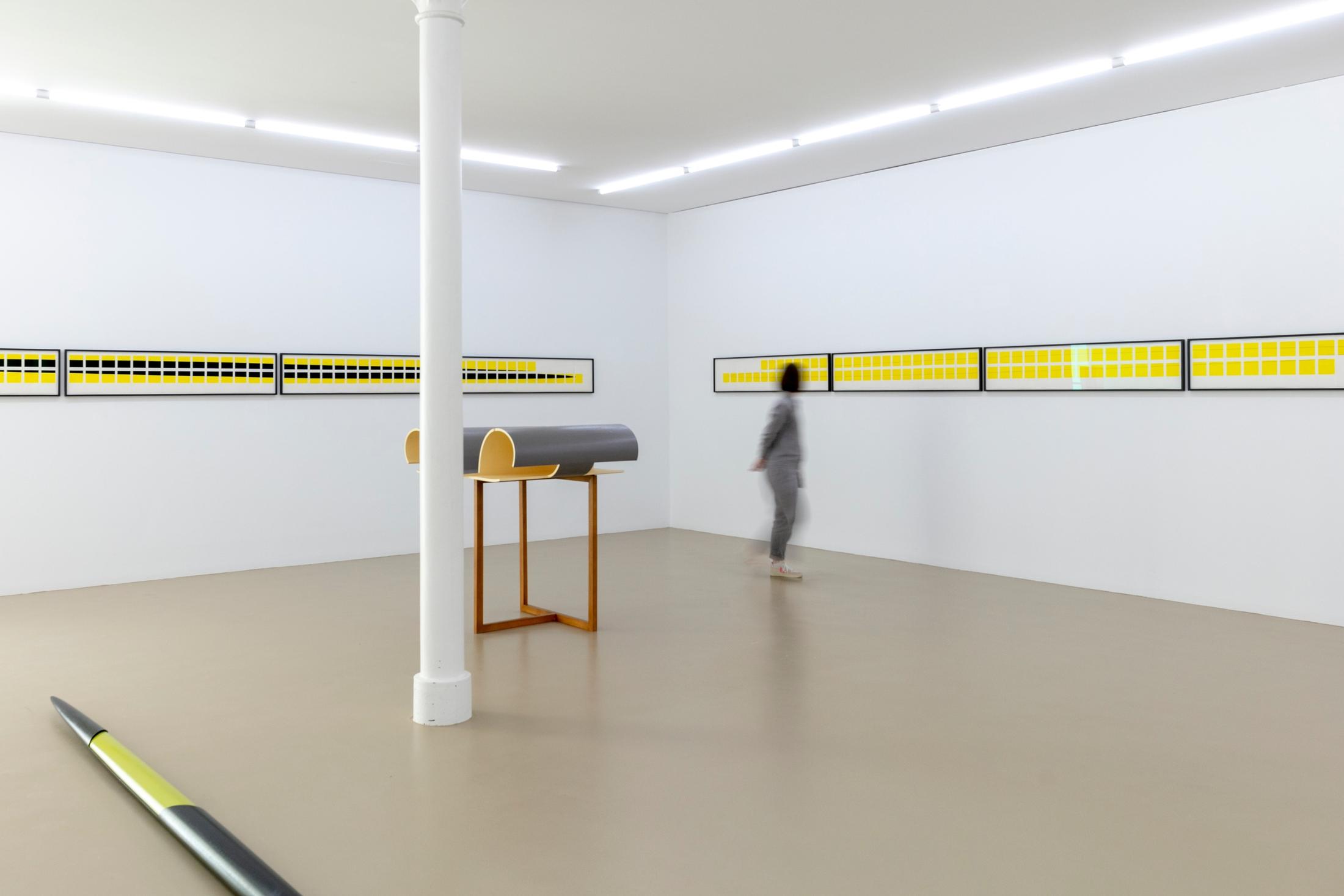 Exhibition View Isa Genzken Solo Show «Works from 1973 to 1983» at Kunstmuseum Basel, Basel, 2020 / Photo: Julian Salinas, © ProLitteris, Zurich / Courtesy: the artist and Kunstmuseum Basel