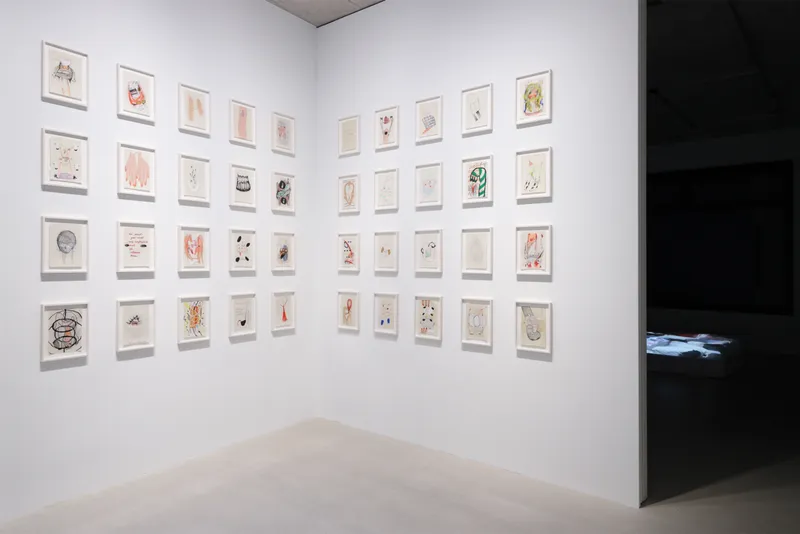 Exhibition View Isabella Fürnkäs Solo Show «Siamese Dreams» at Windhager von Kaenel, Zurich, 2021 / Photo: WvK / Courtesy: the artist and Windhager von Kaenel