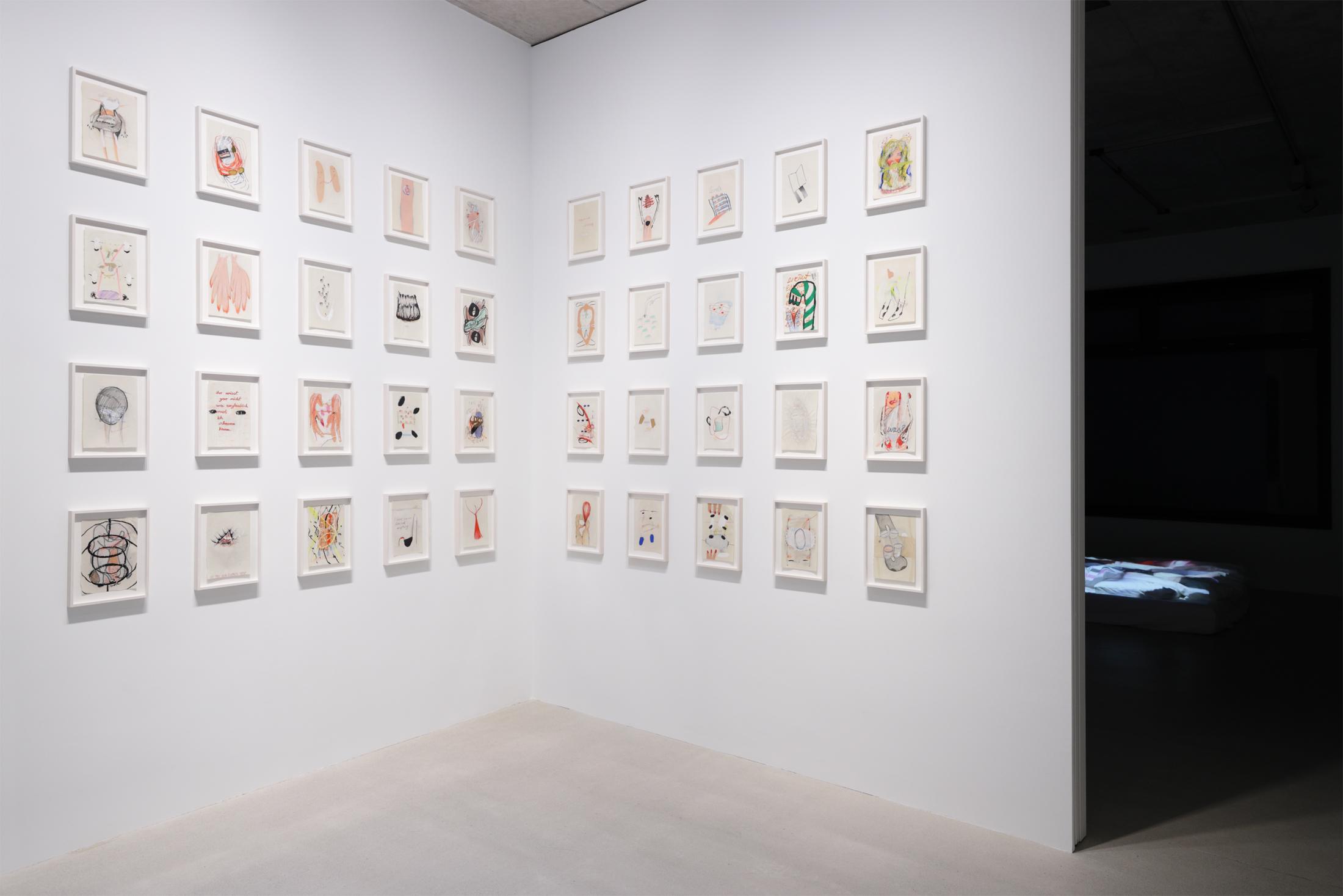 Exhibition View Isabella Fürnkäs Solo Show «Siamese Dreams» at Windhager von Kaenel, Zurich, 2021 / Photo: WvK / Courtesy: the artist and Windhager von Kaenel