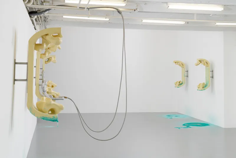 Exhibition View Isabelle Andriessen Solo Show «Bunk» at CAN Centre d'art Neuchâtel, 2021 / Photo: Aurélien Mole / Courtesy: the artist and CAN