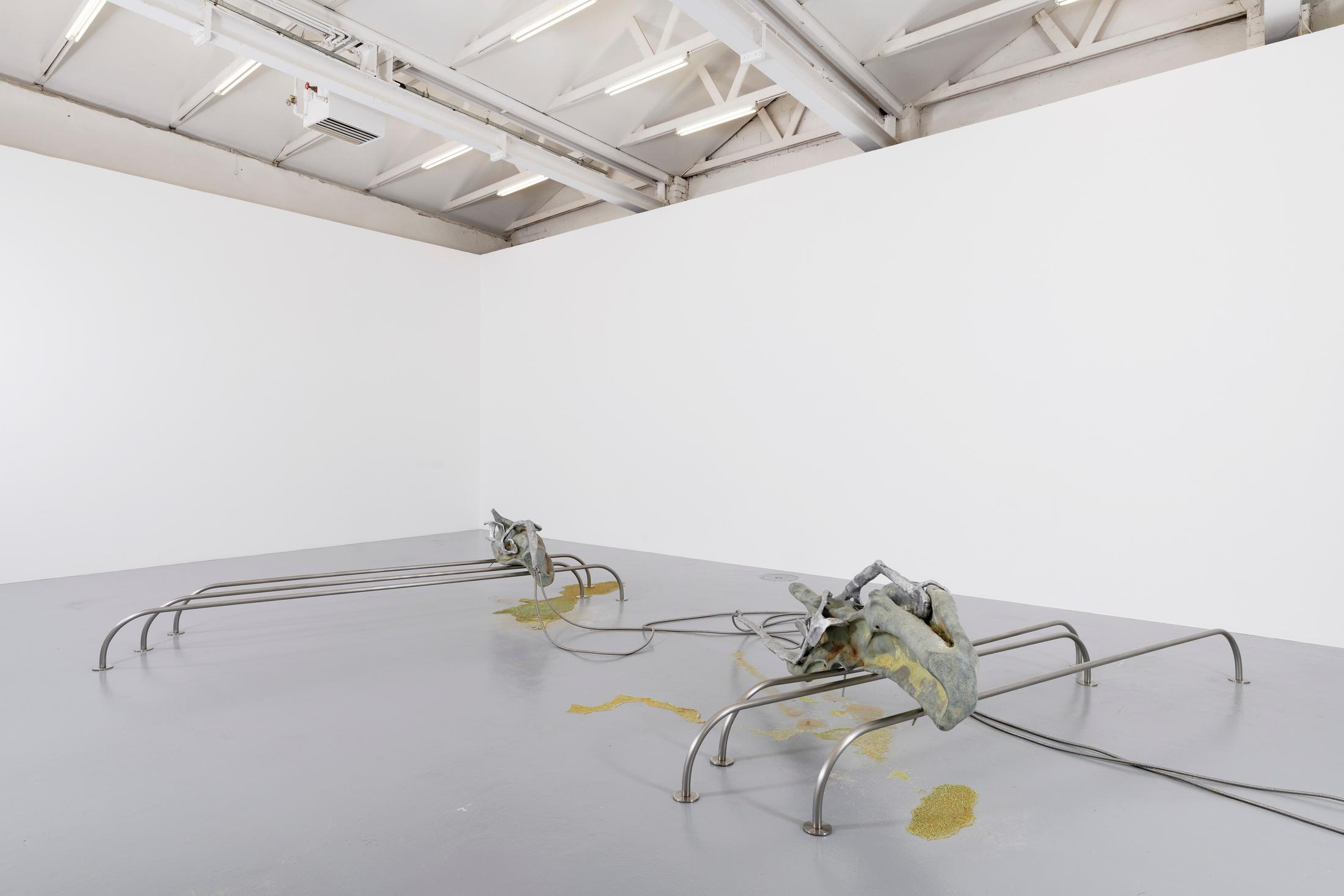 Exhibition View Isabelle Andriessen Solo Show «Bunk» at CAN Centre d'art Neuchâtel, 2021 / Photo: Aurélien Mole / Courtesy: the artist and CAN