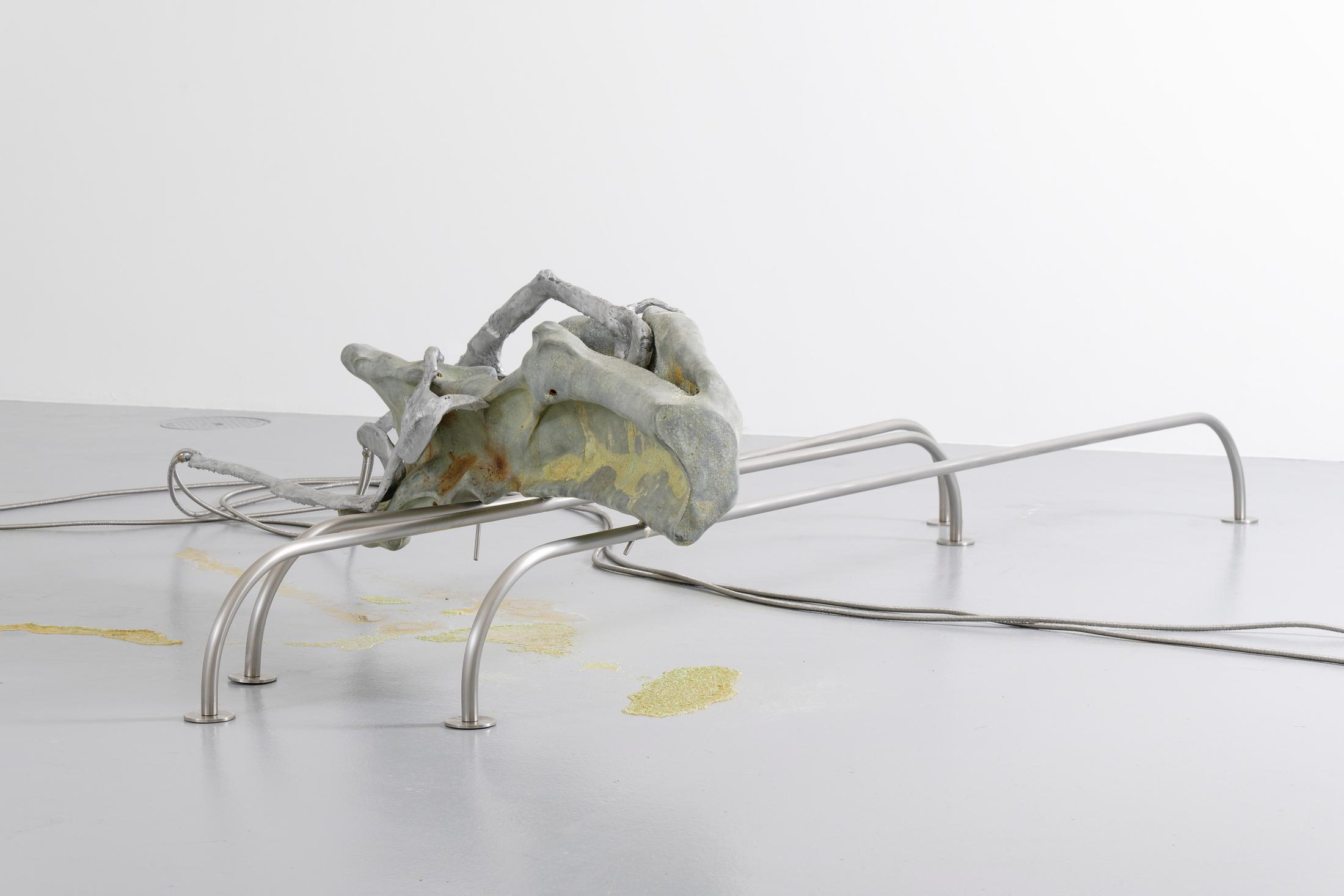 Exhibition View Isabelle Andriessen Solo Show «Bunk» at CAN Centre d'art Neuchâtel, 2021 / Photo: Aurélien Mole / Courtesy: the artist and CAN