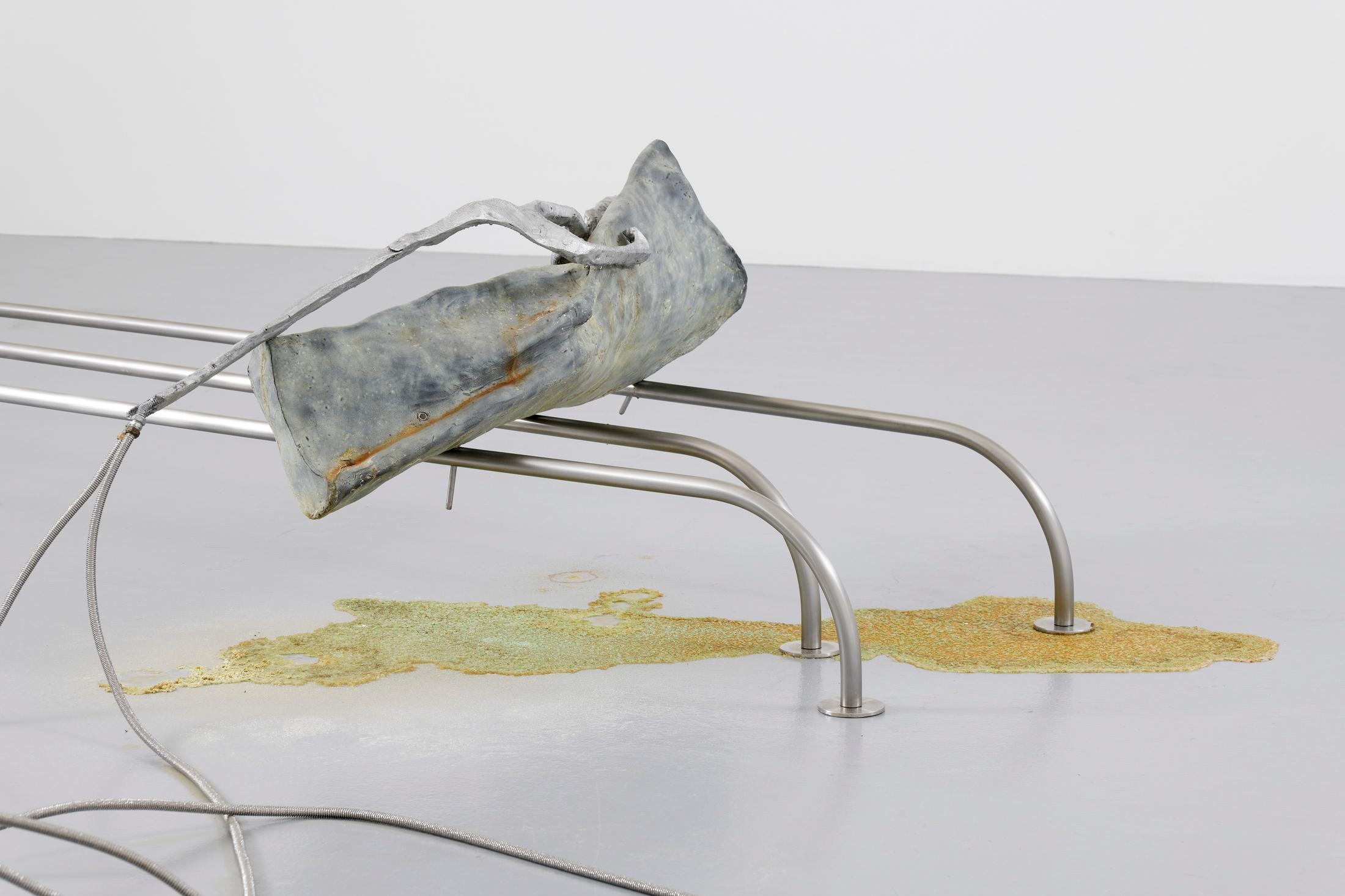 Exhibition View Isabelle Andriessen Solo Show «Bunk» at CAN Centre d'art Neuchâtel, 2021 / Photo: Aurélien Mole / Courtesy: the artist and CAN