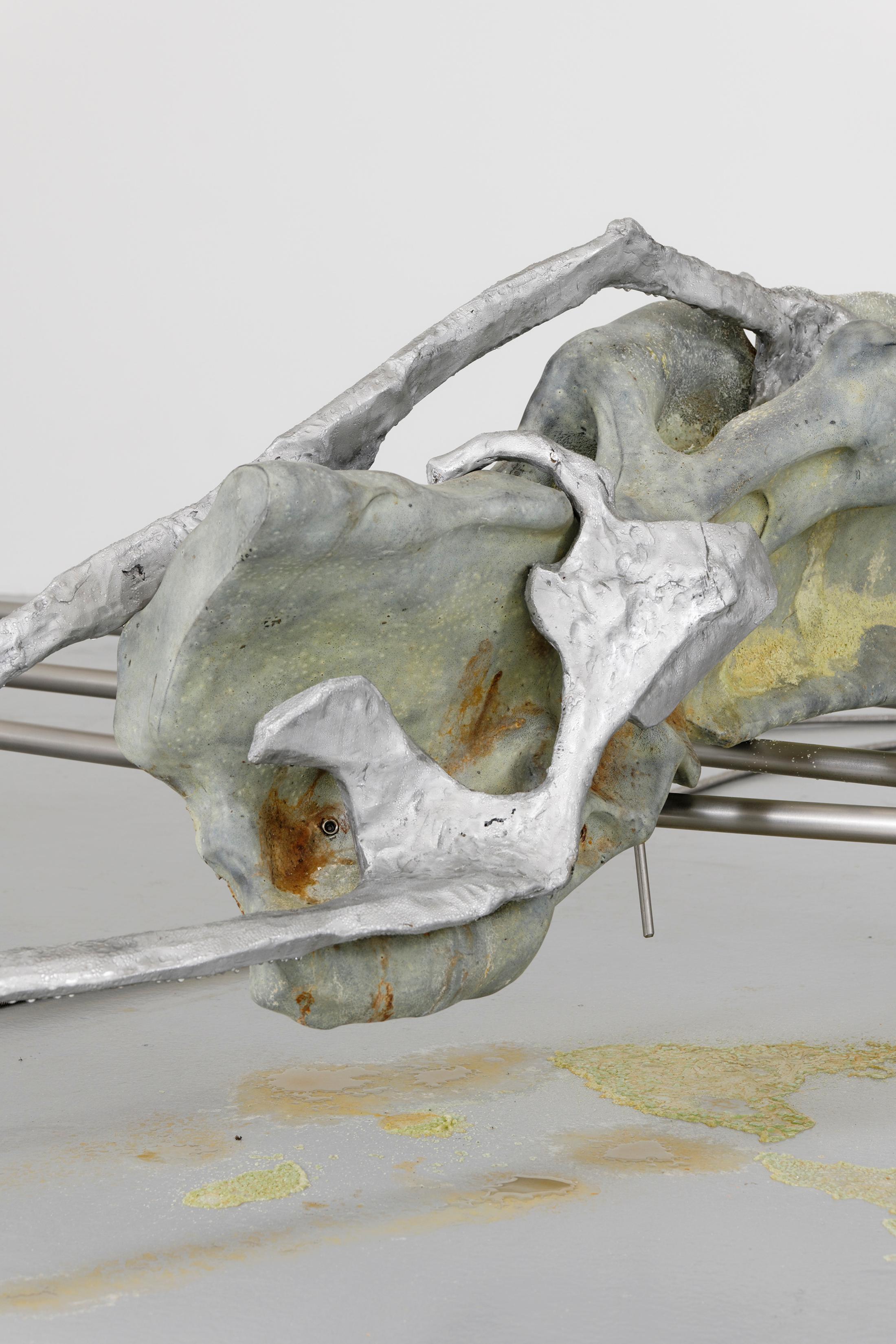 Exhibition View Isabelle Andriessen Solo Show «Bunk» at CAN Centre d'art Neuchâtel, 2021 / Photo: Aurélien Mole / Courtesy: the artist and CAN