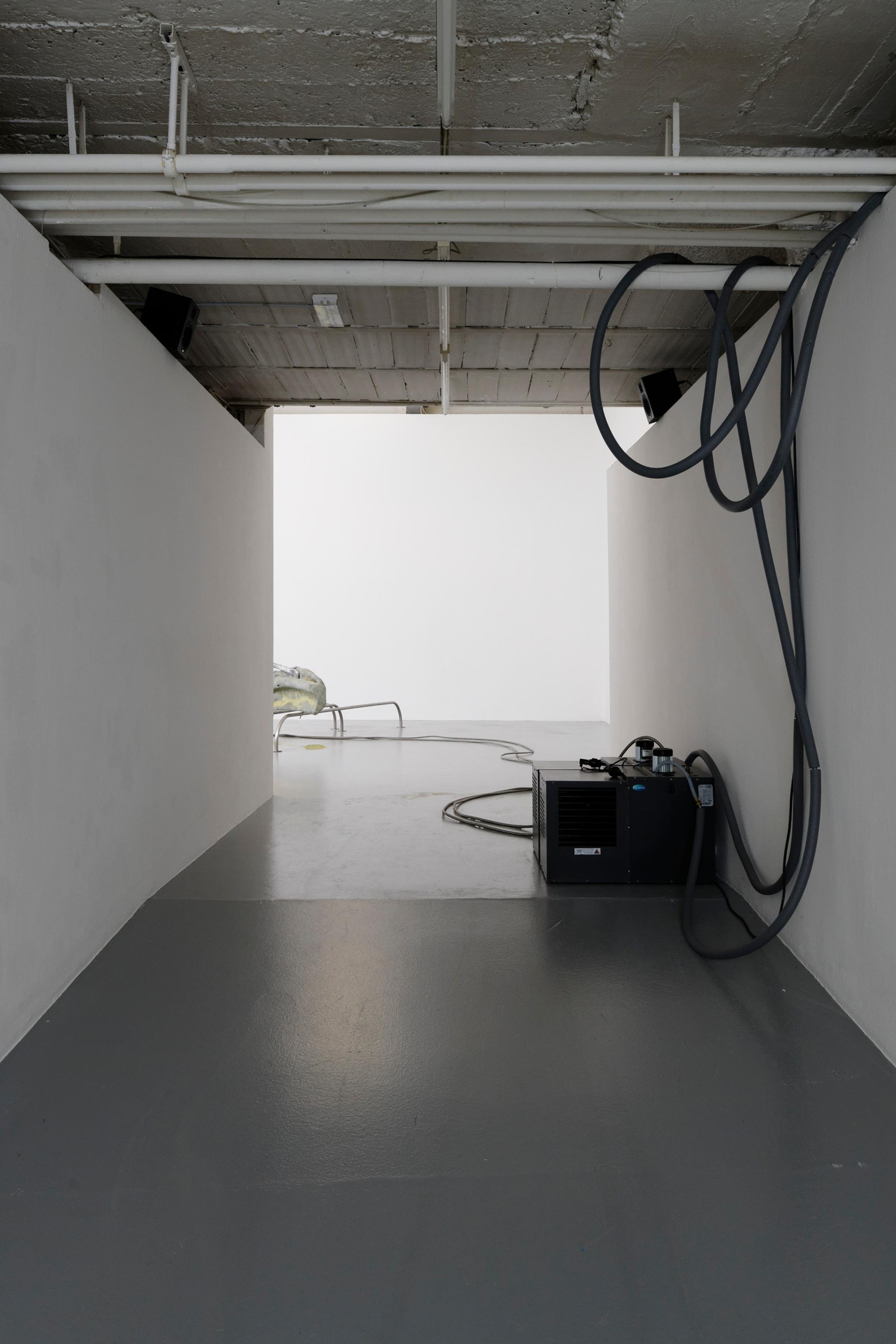 Exhibition View Isabelle Andriessen Solo Show «Bunk» at CAN Centre d'art Neuchâtel, 2021 / Photo: Aurélien Mole / Courtesy: the artist and CAN