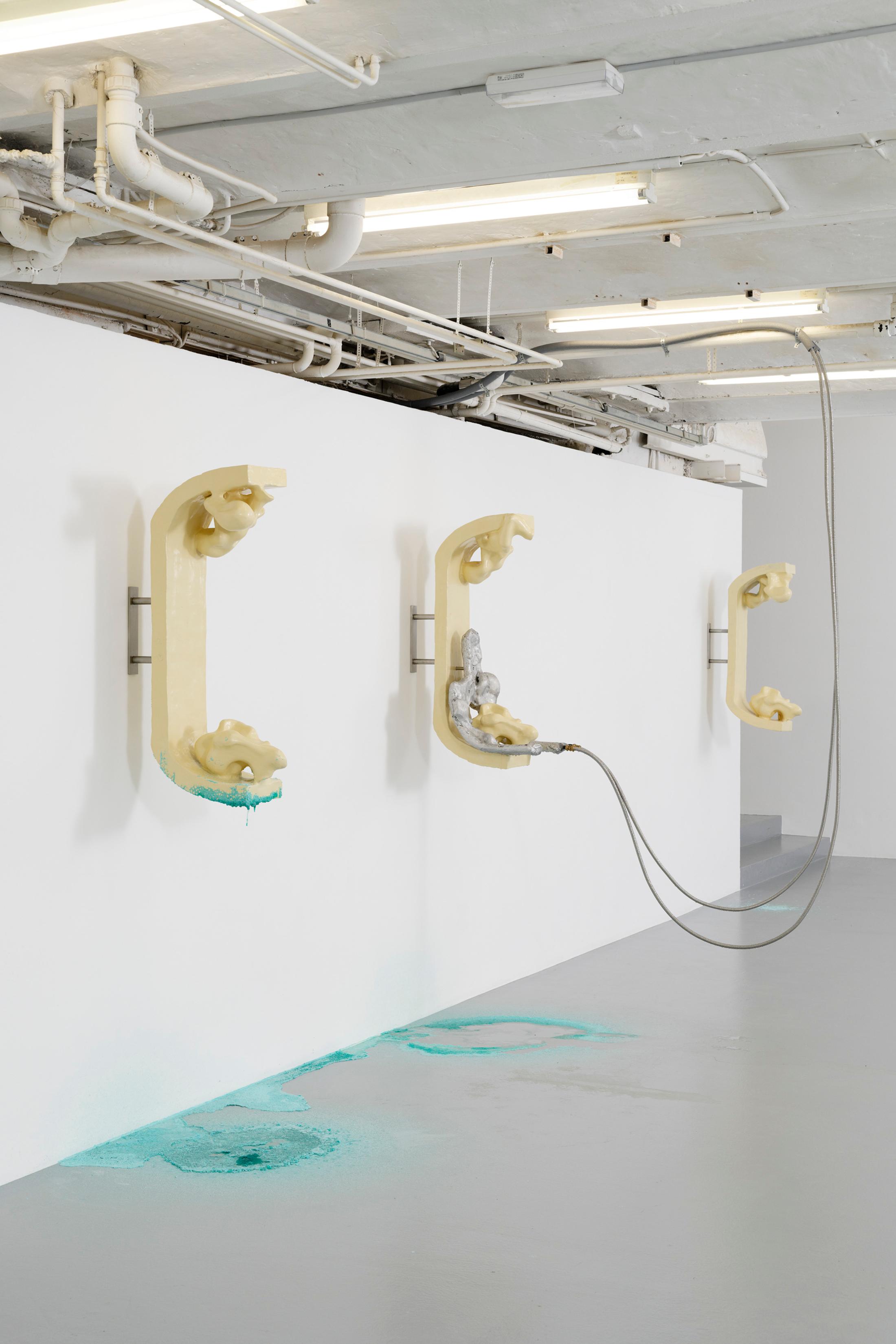 Exhibition View Isabelle Andriessen Solo Show «Bunk» at CAN Centre d'art Neuchâtel, 2021 / Photo: Aurélien Mole / Courtesy: the artist and CAN