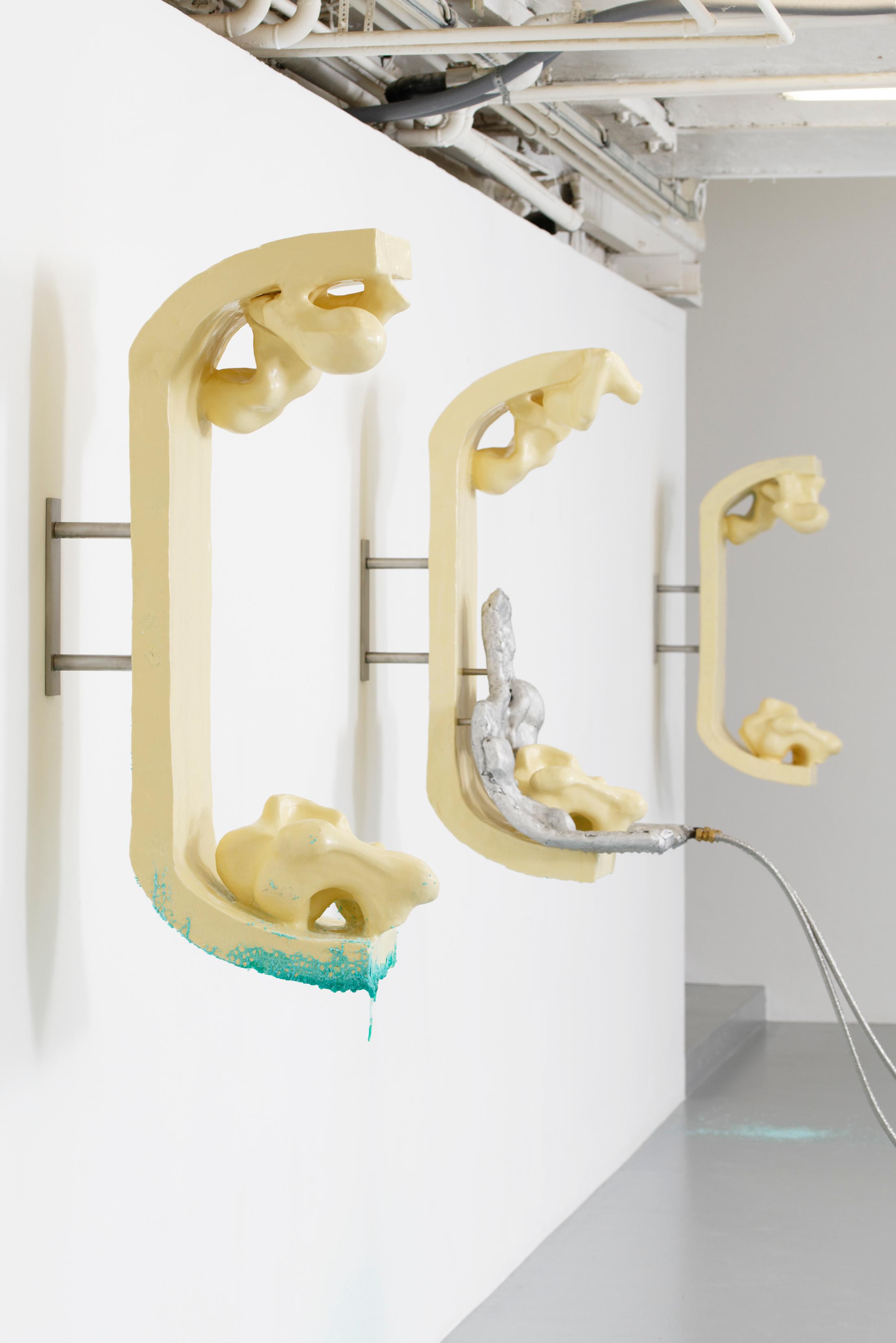 Exhibition View Isabelle Andriessen Solo Show «Bunk» at CAN Centre d'art Neuchâtel, 2021 / Photo: Aurélien Mole / Courtesy: the artist and CAN