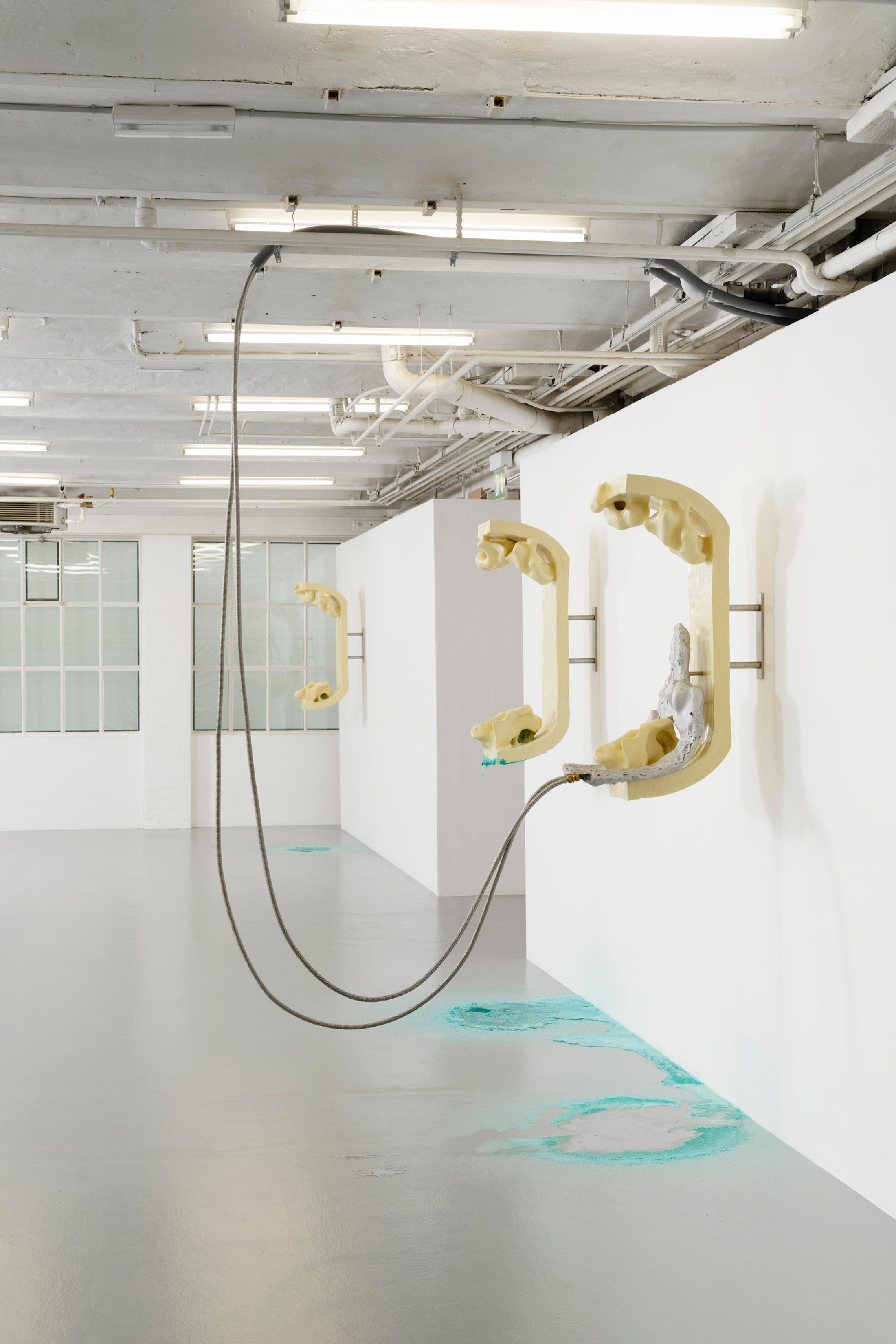 Exhibition View Isabelle Andriessen Solo Show «Bunk» at CAN Centre d'art Neuchâtel, 2021 / Photo: Aurélien Mole / Courtesy: the artist and CAN