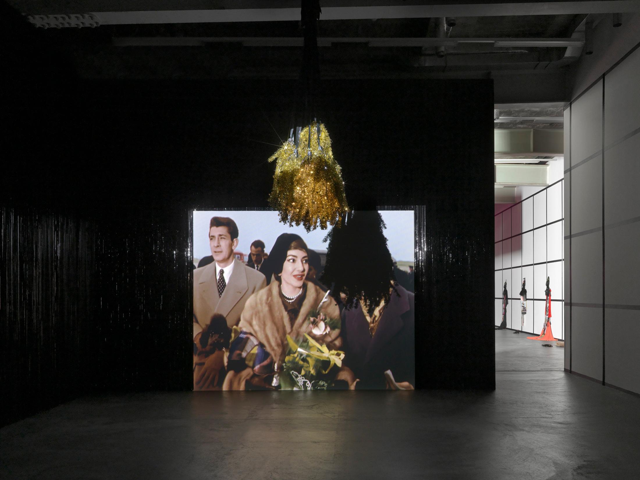 Exhibition View Jacqueline Fraser Solo Show «The Making of Maria by Callas» at Kunsthalle Zürich, Zurich, 2020 / Photo: Annik Wetter / Courtesy: the artist and Kunsthalle Zürich
