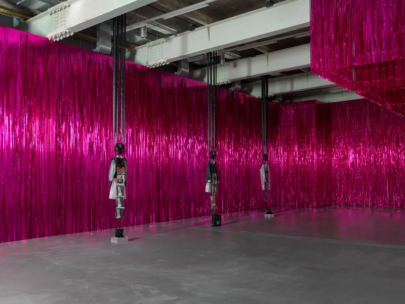 Exhibition View Jacqueline Fraser Solo Show «The Making of Maria by Callas» at Kunsthalle Zürich, Zurich, 2020 / Photo: Annik Wetter / Courtesy: the artist and Kunsthalle Zürich