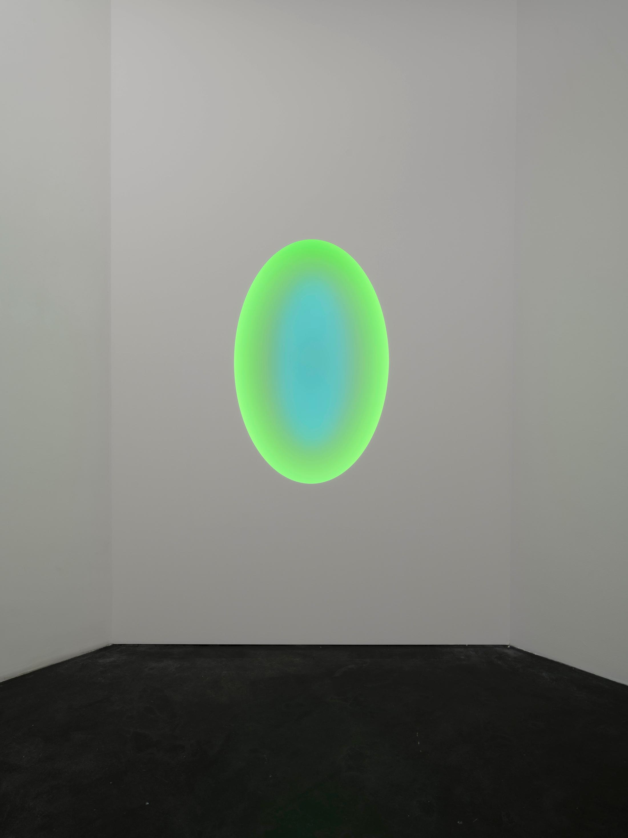 Installation View James Turrell "The Elliptical Glass" at Häusler Contemporary Zürich / Photo: Florian Holzherr / Courtesy: The artist and Häusler Contemporary München | Zürich