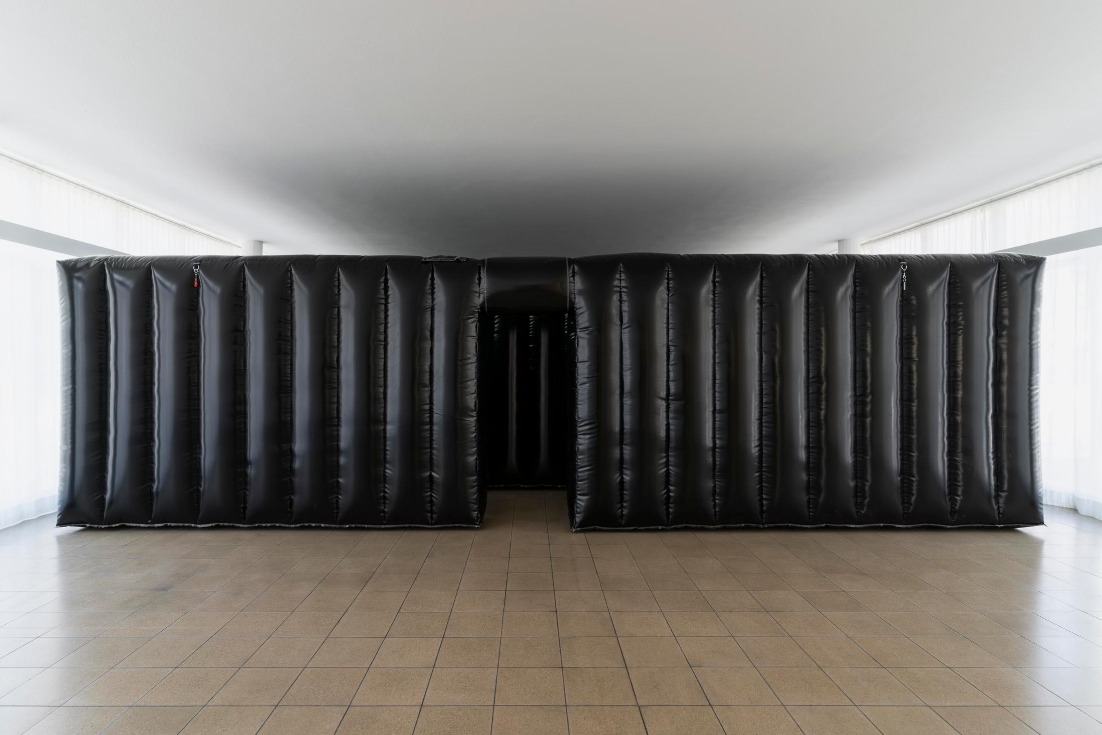 Exhibition View Jan Vorisek Soloshow «Collapse Poem; view on Devotion Strategy, 2020» at Kunsthaus Glarus, Glarus, 2020 / Photo: Gunnar Meier / Courtesy: the artist and Galerie Bernhard, Zurich