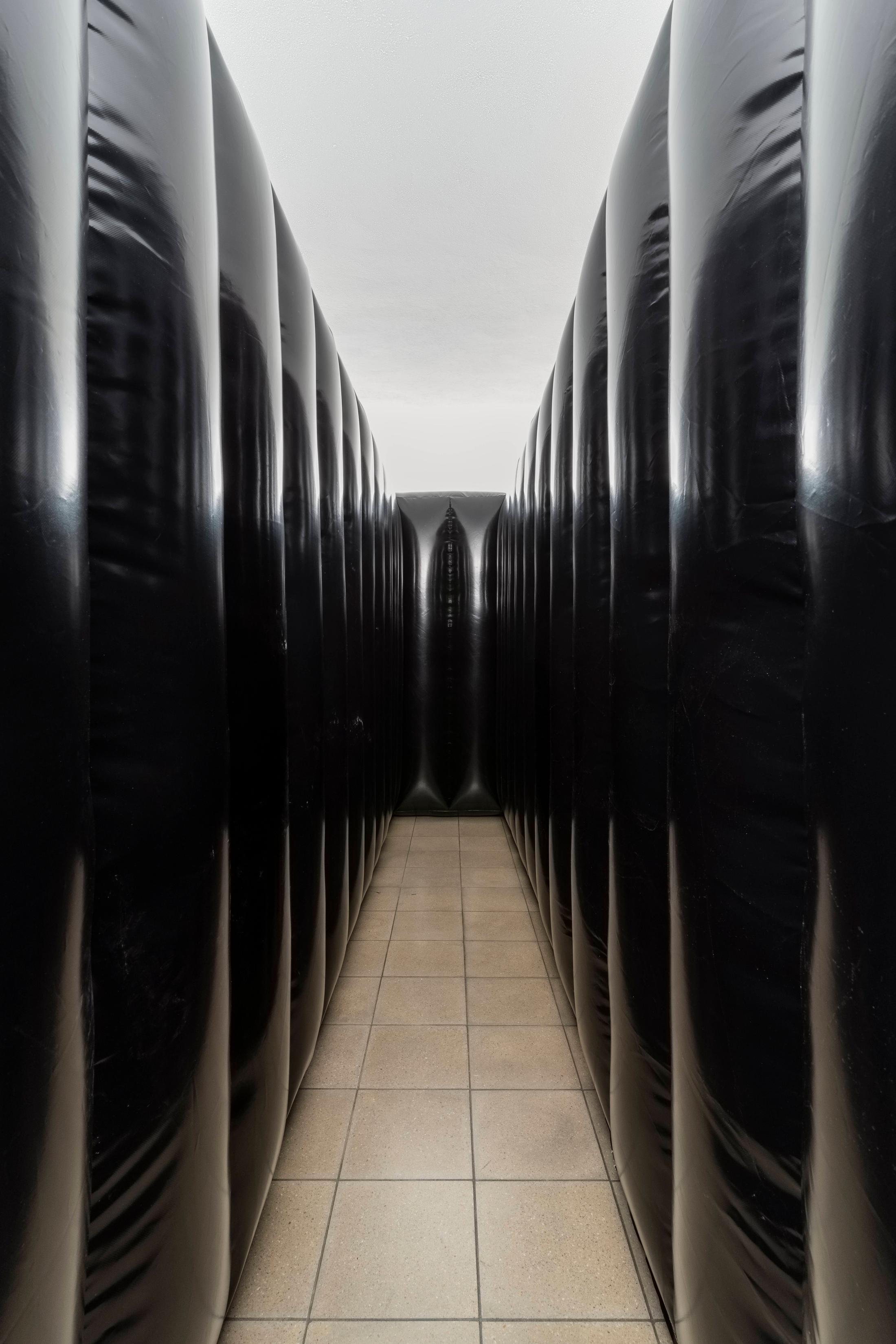 Exhibition View Jan Vorisek Soloshow «Collapse Poem; view on Devotion Strategy, 2020» at Kunsthaus Glarus, Glarus, 2020 / Photo: Gunnar Meier / Courtesy: the artist and Galerie Bernhard, Zurich