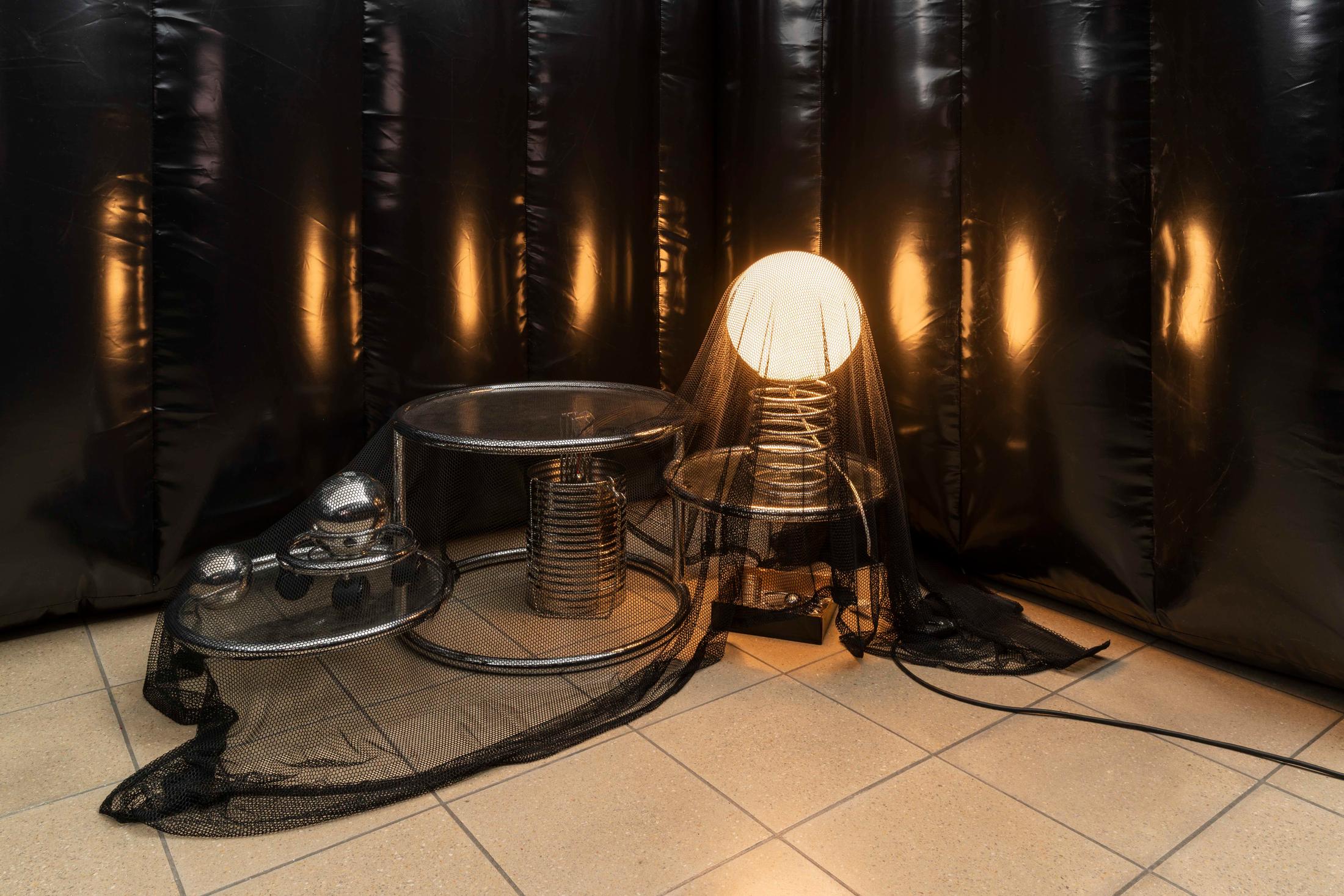 Exhibition View Jan Vorisek Soloshow «Collapse Poem; view on Devotion Strategy, 2020» at Kunsthaus Glarus, Glarus, 2020 / Photo: Gunnar Meier / Courtesy: the artist and Galerie Bernhard, Zurich