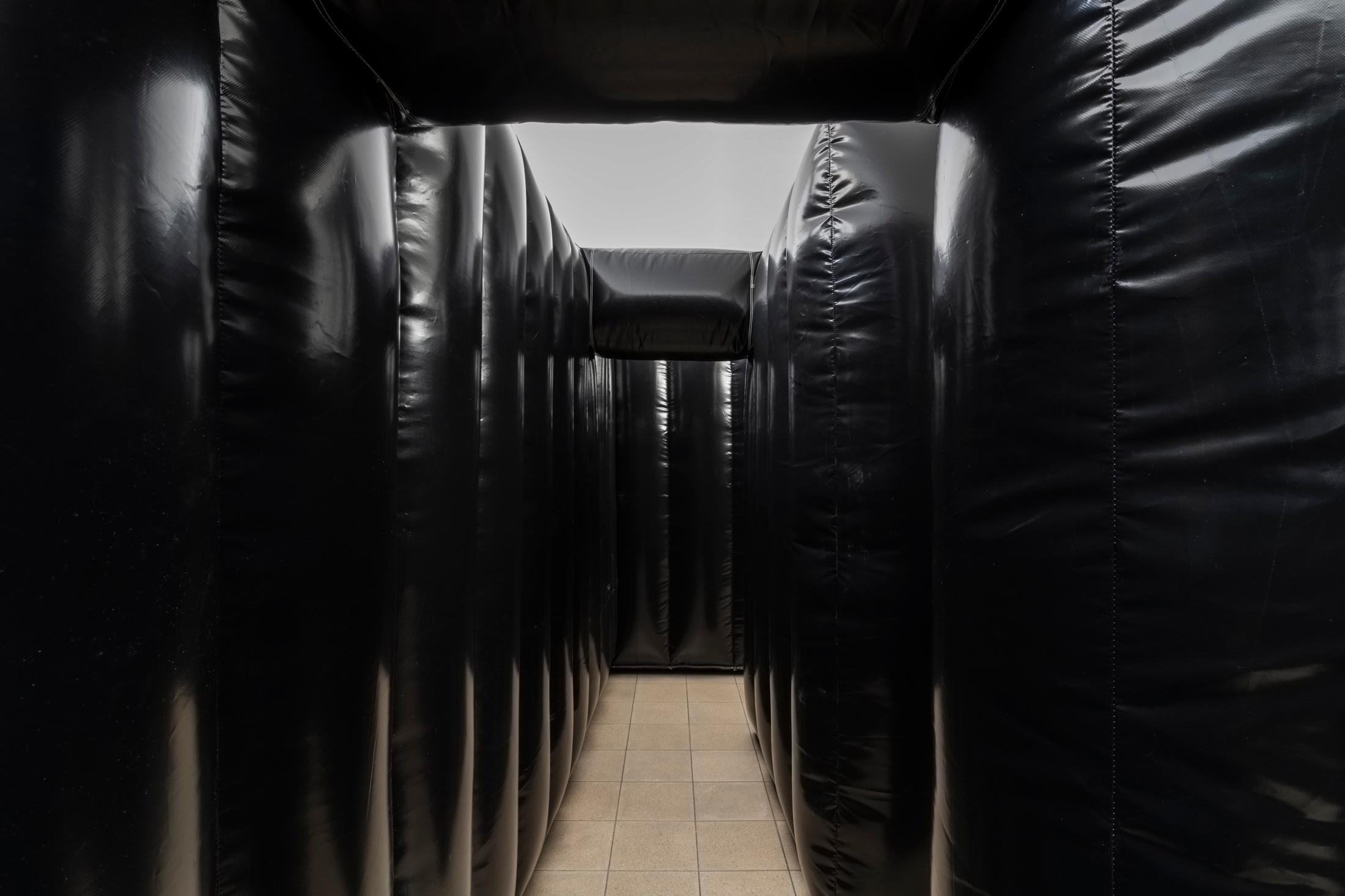 Exhibition View Jan Vorisek Soloshow «Collapse Poem; view on Devotion Strategy, 2020» at Kunsthaus Glarus, Glarus, 2020 / Photo: Gunnar Meier / Courtesy: the artist and Galerie Bernhard, Zurich