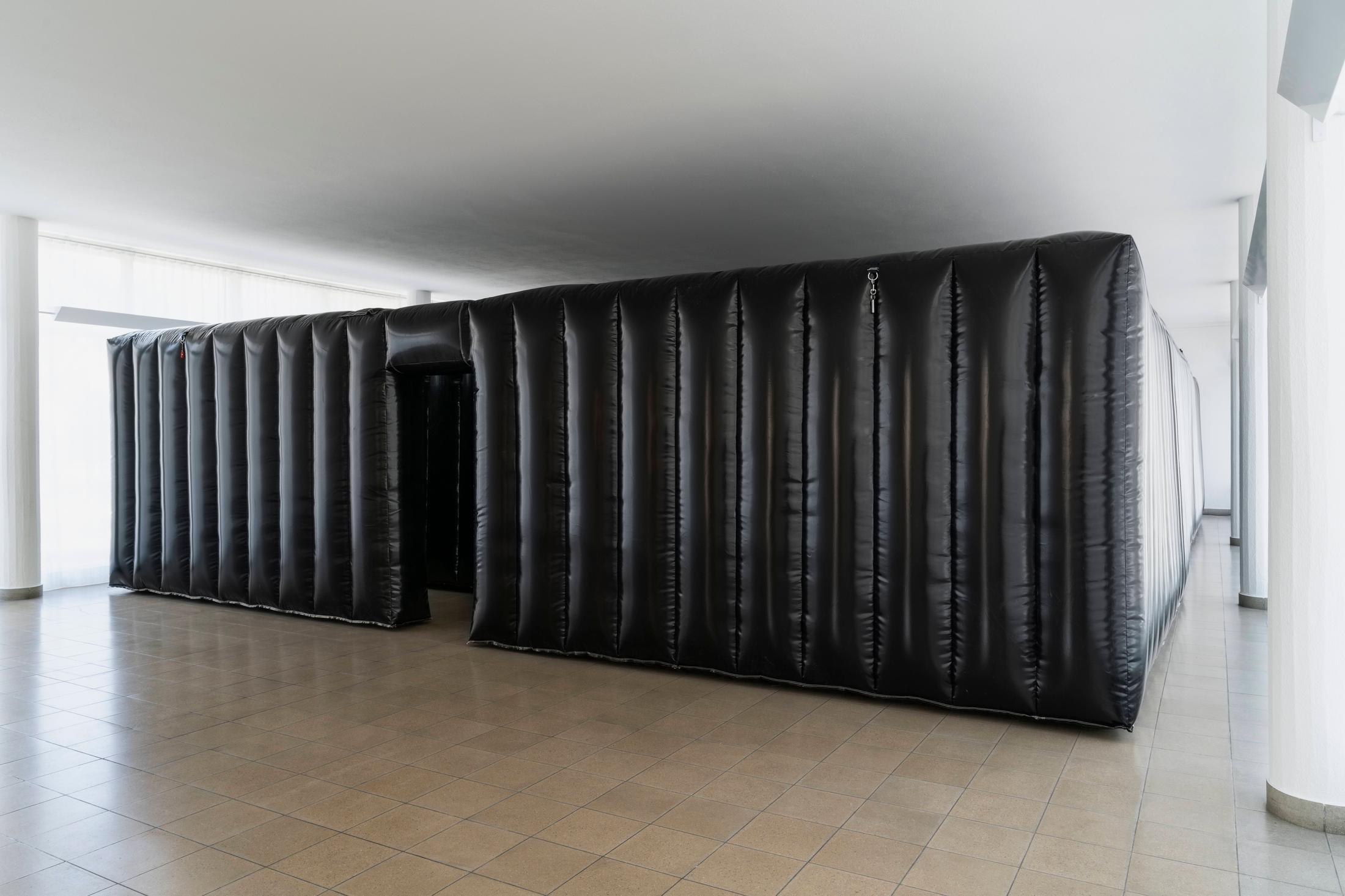 Exhibition View Jan Vorisek Soloshow «Collapse Poem; view on Devotion Strategy, 2020» at Kunsthaus Glarus, Glarus, 2020 / Photo: Gunnar Meier / Courtesy: the artist and Galerie Bernhard, Zurich