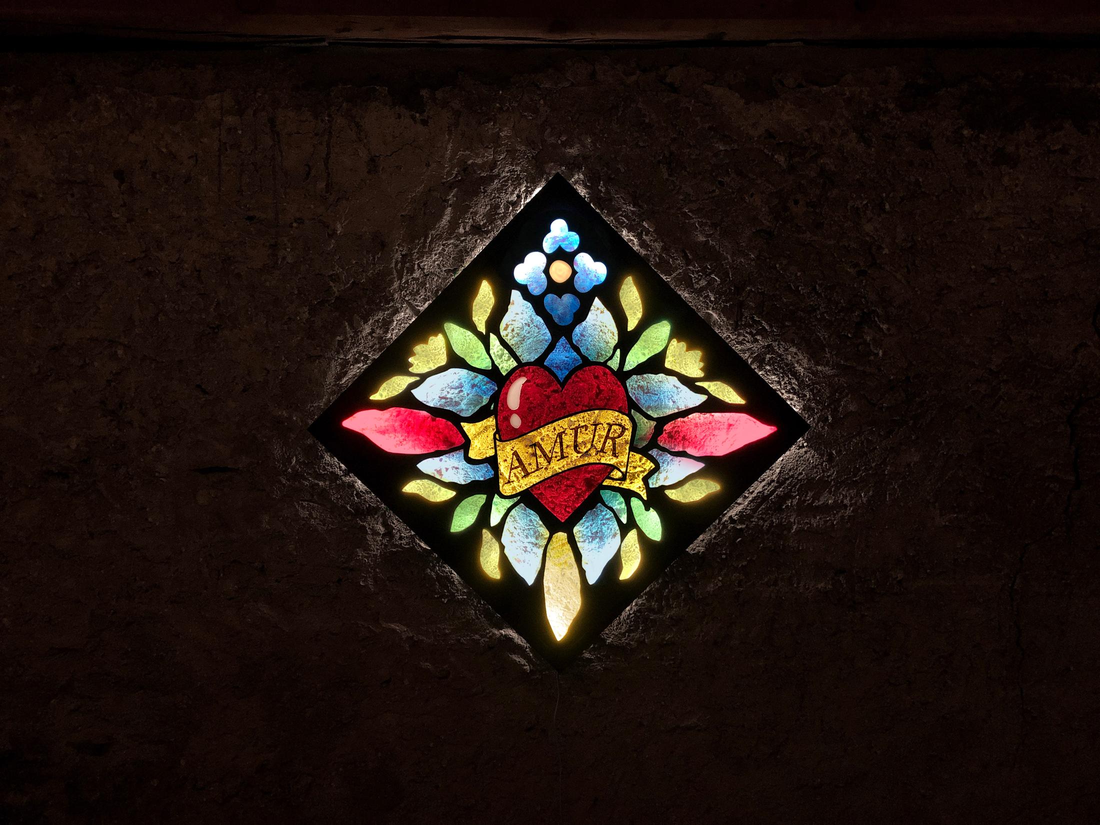 Exhibition View Jani Leinonen Soloshow «CHAPEL OF REMORSE» at Stalla Madulain / Courtesy: the artist and Stalla Madulain