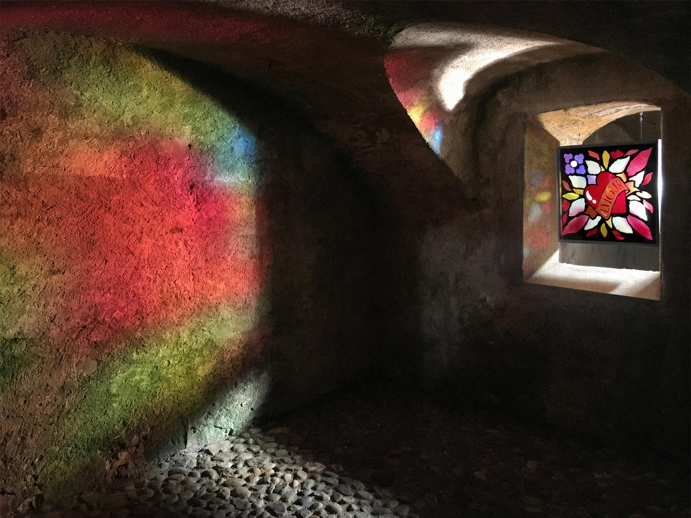 Exhibition View Jani Leinonen Soloshow «CHAPEL OF REMORSE» at Stalla Madulain / Courtesy: the artist and Stalla Madulain