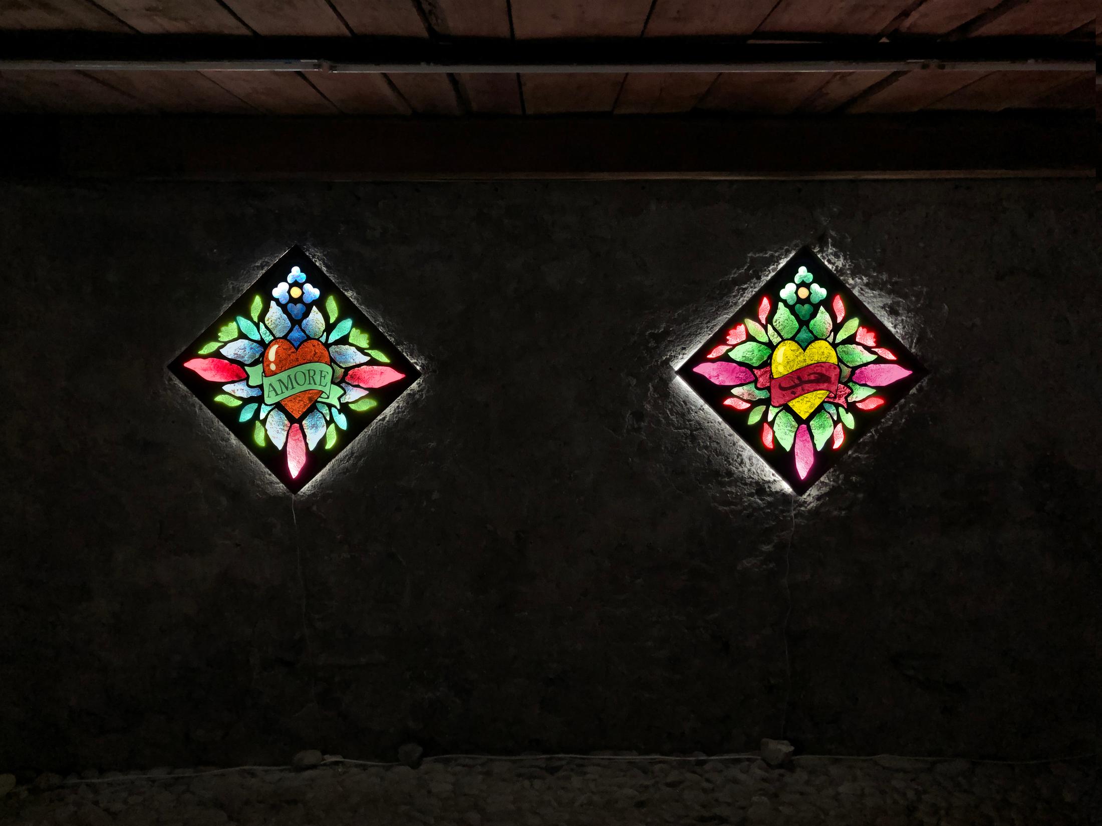 Exhibition View Jani Leinonen Soloshow «CHAPEL OF REMORSE» at Stalla Madulain / Courtesy: the artist and Stalla Madulain