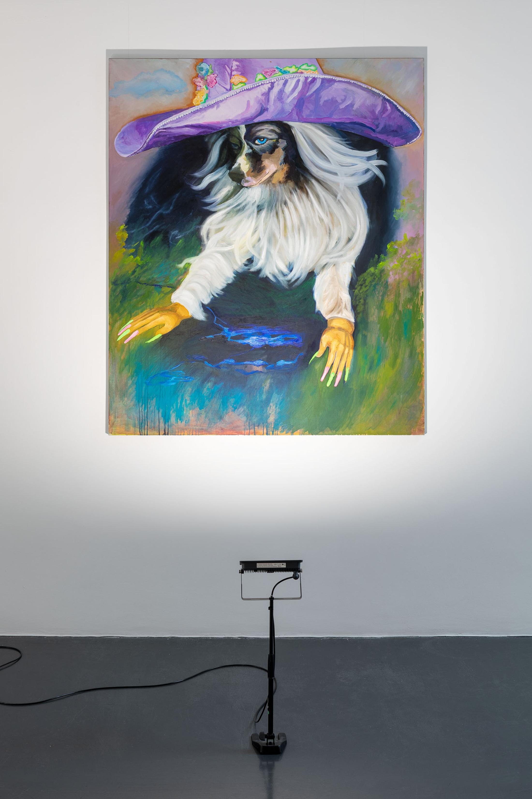 Exhibition View Jasmine Gregory  Solo Show «Mommie dearest» at Istituto Svizzero, Milan, 2022 / Photo: Giulio Boem / Courtesy: the artist and Istituto Svizzero