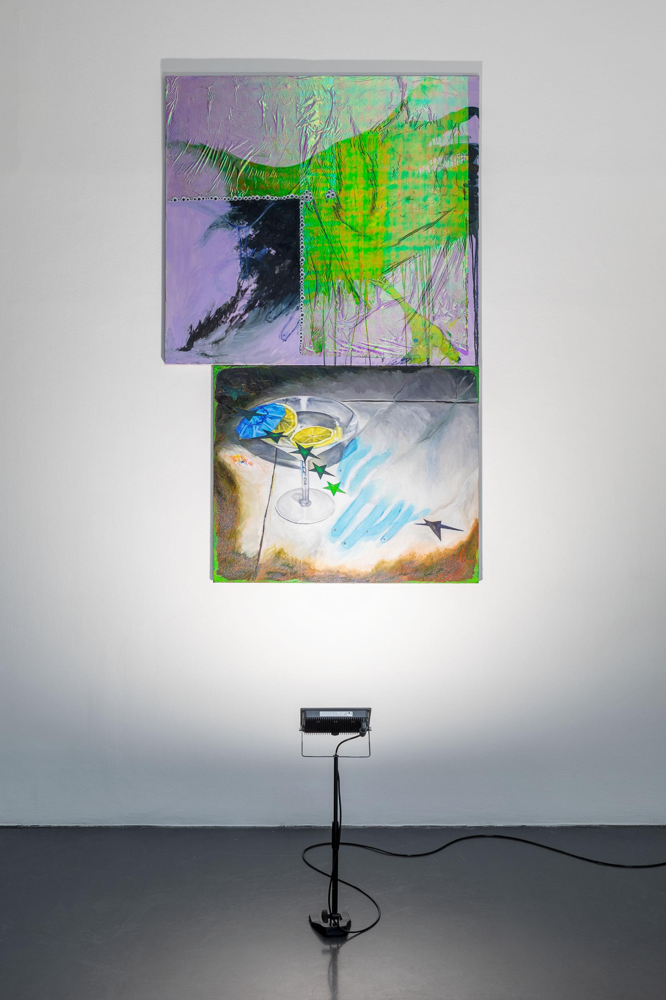 Exhibition View Jasmine Gregory  Solo Show «Mommie dearest» at Istituto Svizzero, Milan, 2022 / Photo: Giulio Boem / Courtesy: the artist and Istituto Svizzero