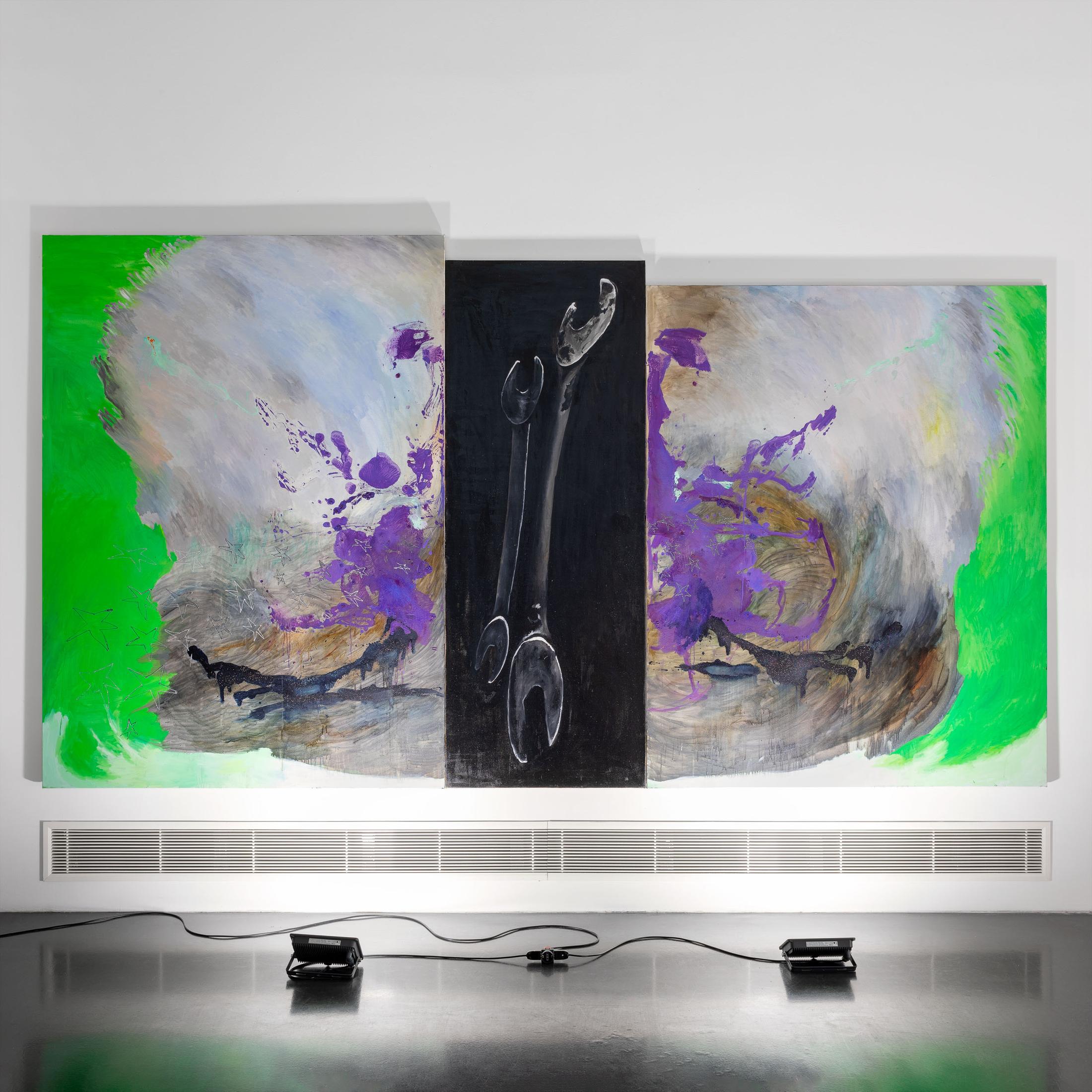 Exhibition View Jasmine Gregory  Solo Show «Mommie dearest» at Istituto Svizzero, Milan, 2022 / Photo: Giulio Boem / Courtesy: the artist and Istituto Svizzero