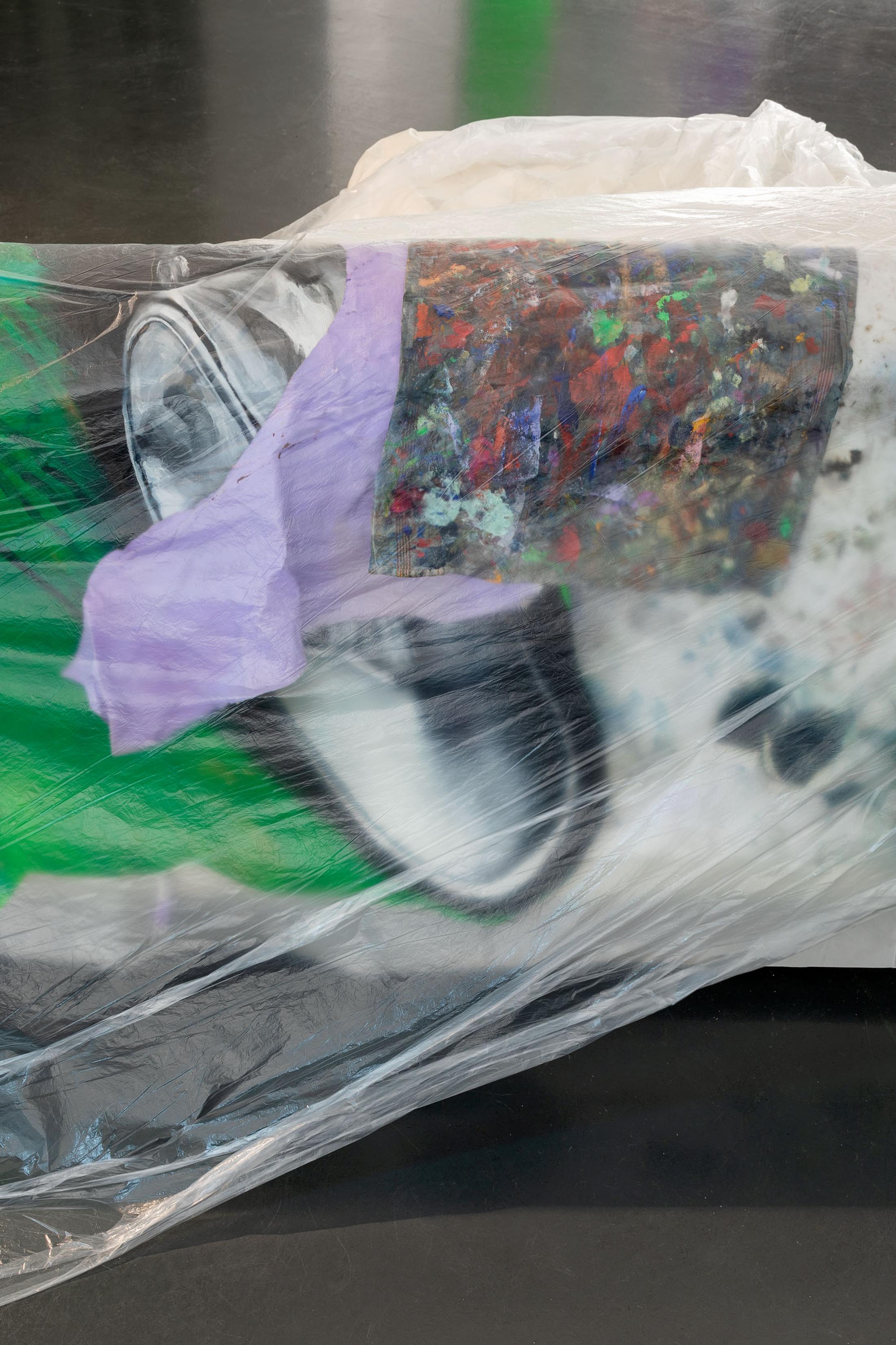 Exhibition View Jasmine Gregory  Solo Show «Mommie dearest» at Istituto Svizzero, Milan, 2022 / Photo: Giulio Boem / Courtesy: the artist and Istituto Svizzero