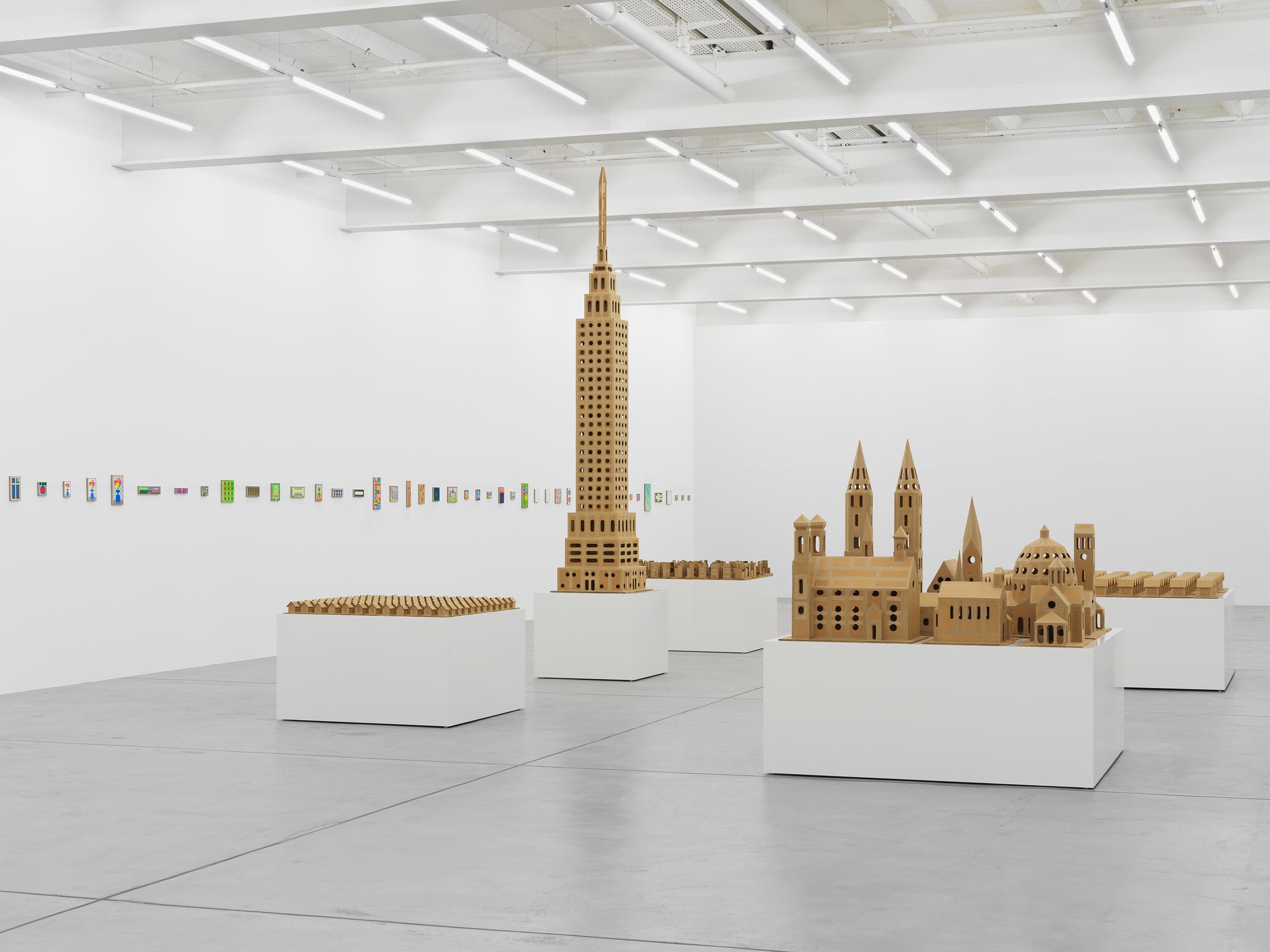 Exhibition View Jean-Frédéric Schnyder Soloshow at Galerie Eva Presenhuber, Zurich, 2019 / Photo: Stefan Altenburger; © Jean-Frédéric Schnyder / Courtesy the artist and Galerie Eva Presenhuber, Zurich / New York