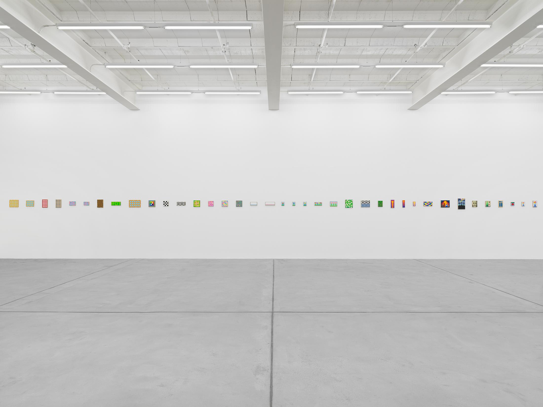 Exhibition View Jean-Frédéric Schnyder Soloshow at Galerie Eva Presenhuber, Zurich, 2019 / Photo: Stefan Altenburger; © Jean-Frédéric Schnyder / Courtesy the artist and Galerie Eva Presenhuber, Zurich / New York