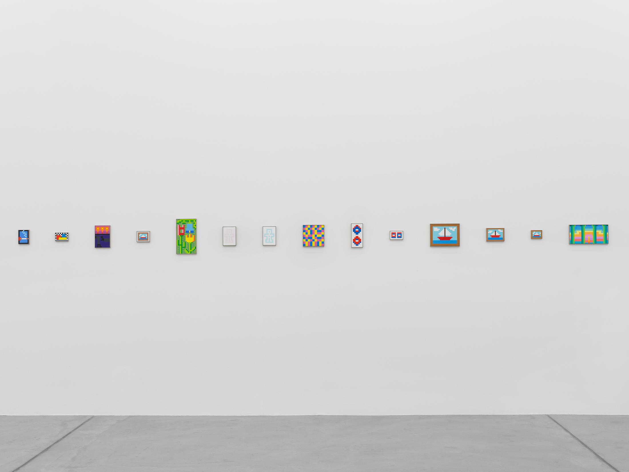 Exhibition View Jean-Frédéric Schnyder Soloshow at Galerie Eva Presenhuber, Zurich, 2019 / Photo: Stefan Altenburger; © Jean-Frédéric Schnyder / Courtesy the artist and Galerie Eva Presenhuber, Zurich / New York