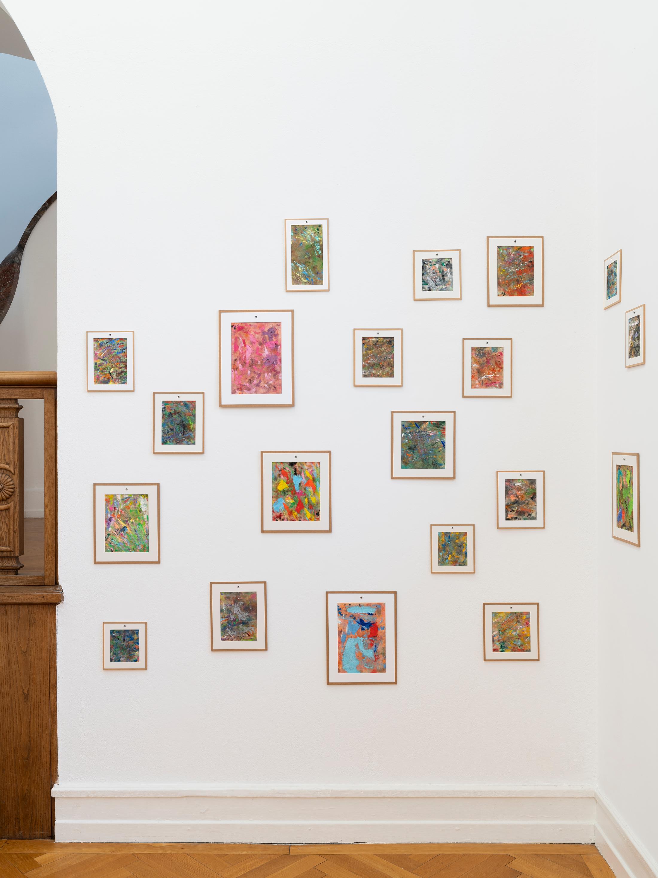 Exhibition View Jean-Frédéric Schnyder Solo Show «View on Jean-Frédéric Schnyder, Billige Bilder, 2000–2019» at Kunsthalle Bern, Berne, 2022 / Photo: Gunnar Meier / Courtesy: the artist and Galerie Eva Presenhuber Zürich / New York