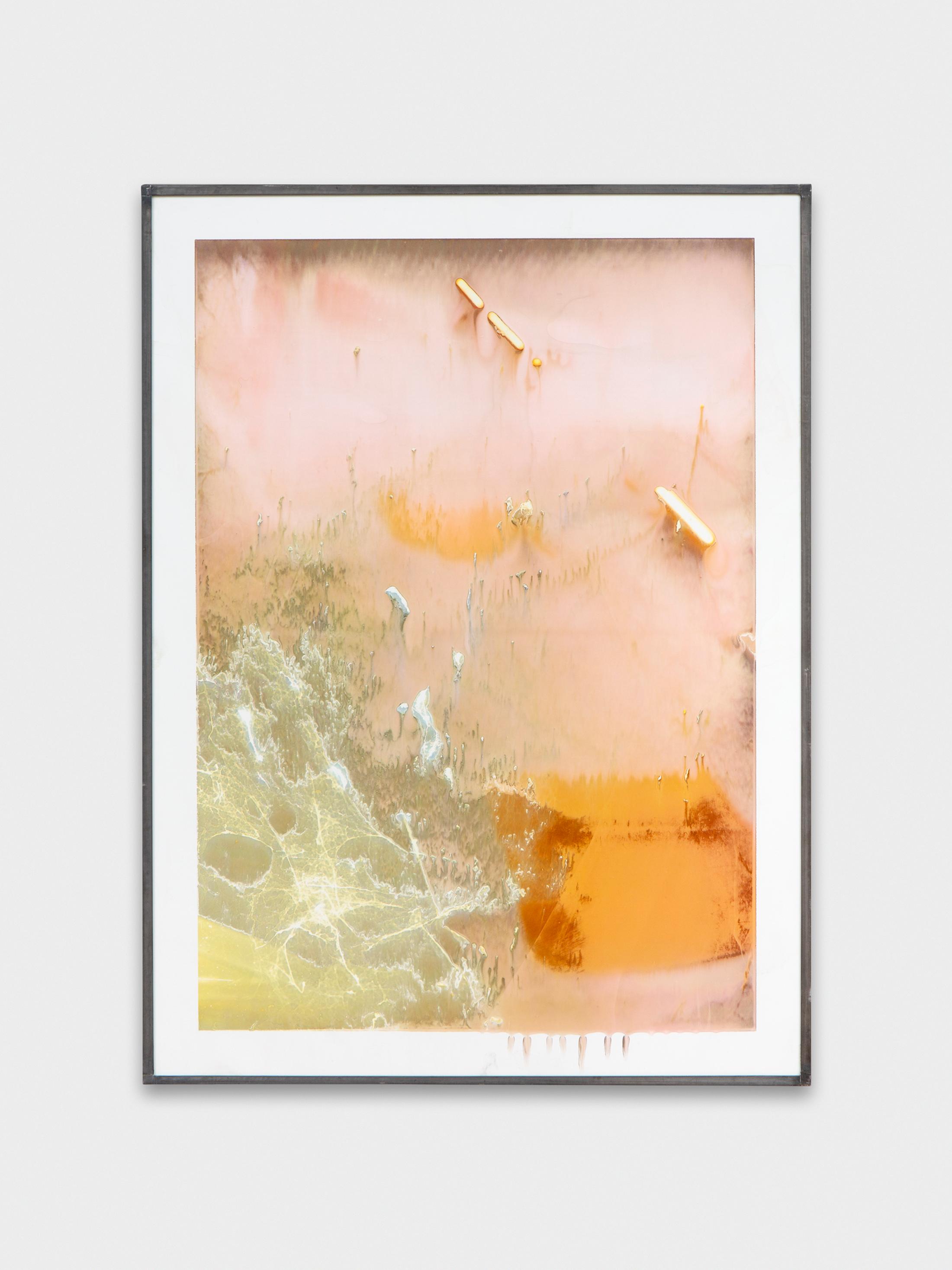 Exhibition View Jean-Vincent Simonet Solo Show «Heirloom; view on Jean-Vincent Simonet, Spiderweb (heirloom), 2022» at Sentiment, Zurich 2022 / Photo: Philipp Rupp and Julien Gremaud / Courtesy: the artist and Sentiment