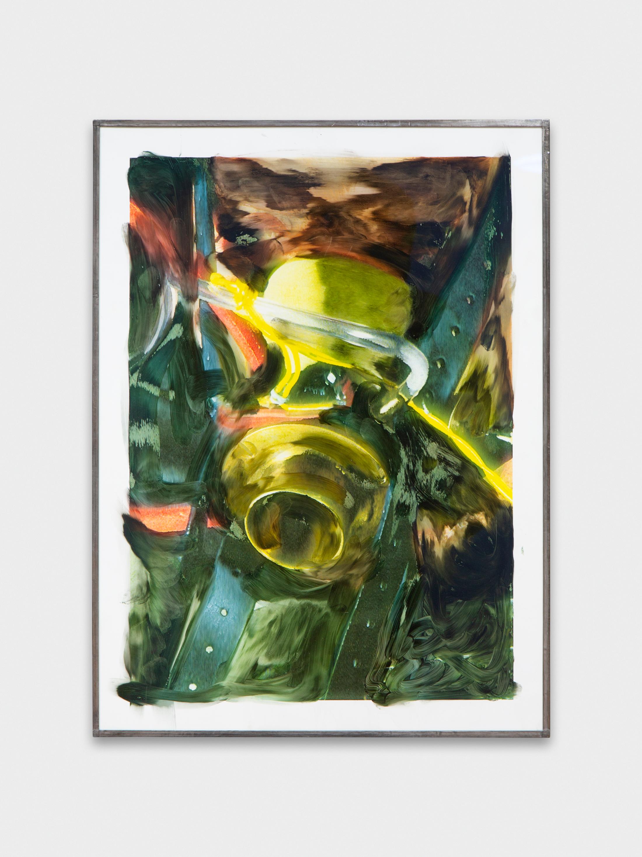 Exhibition View Jean-Vincent Simonet Solo Show «Heirloom; view on Jean-Vincent Simonet, Untitled (heirloom), 2022» at Sentiment, Zurich 2022 / Photo: Philipp Rupp and Julien Gremaud / Courtesy: the artist and Sentiment