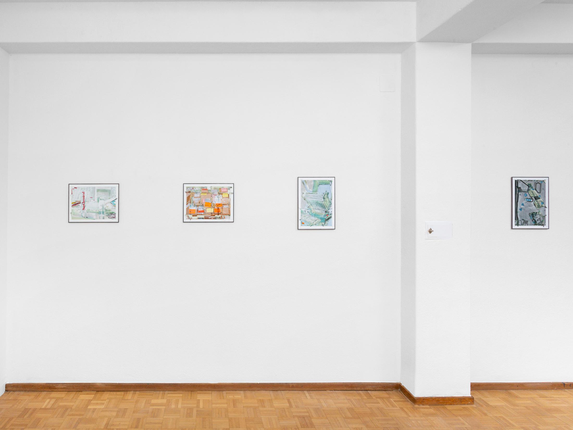 Exhibition View Jean-Vincent Simonet Solo Show «Heirloom» at Sentiment, Zurich 2022 / Photo: Philipp Rupp and Julien Gremaud / Courtesy: the artist and Sentiment