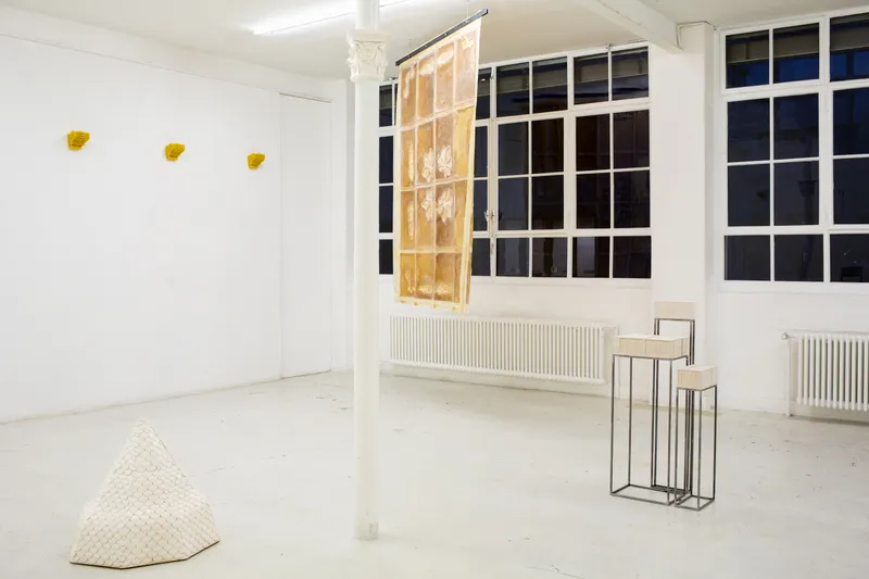 Exhibition View Jeanne Tara Solo Show «L'utile et l'agréable» at andata.ritorno, Geneva, 2023 / Photo: Carla da Silva / Courtesy: the artist and andata.ritorno