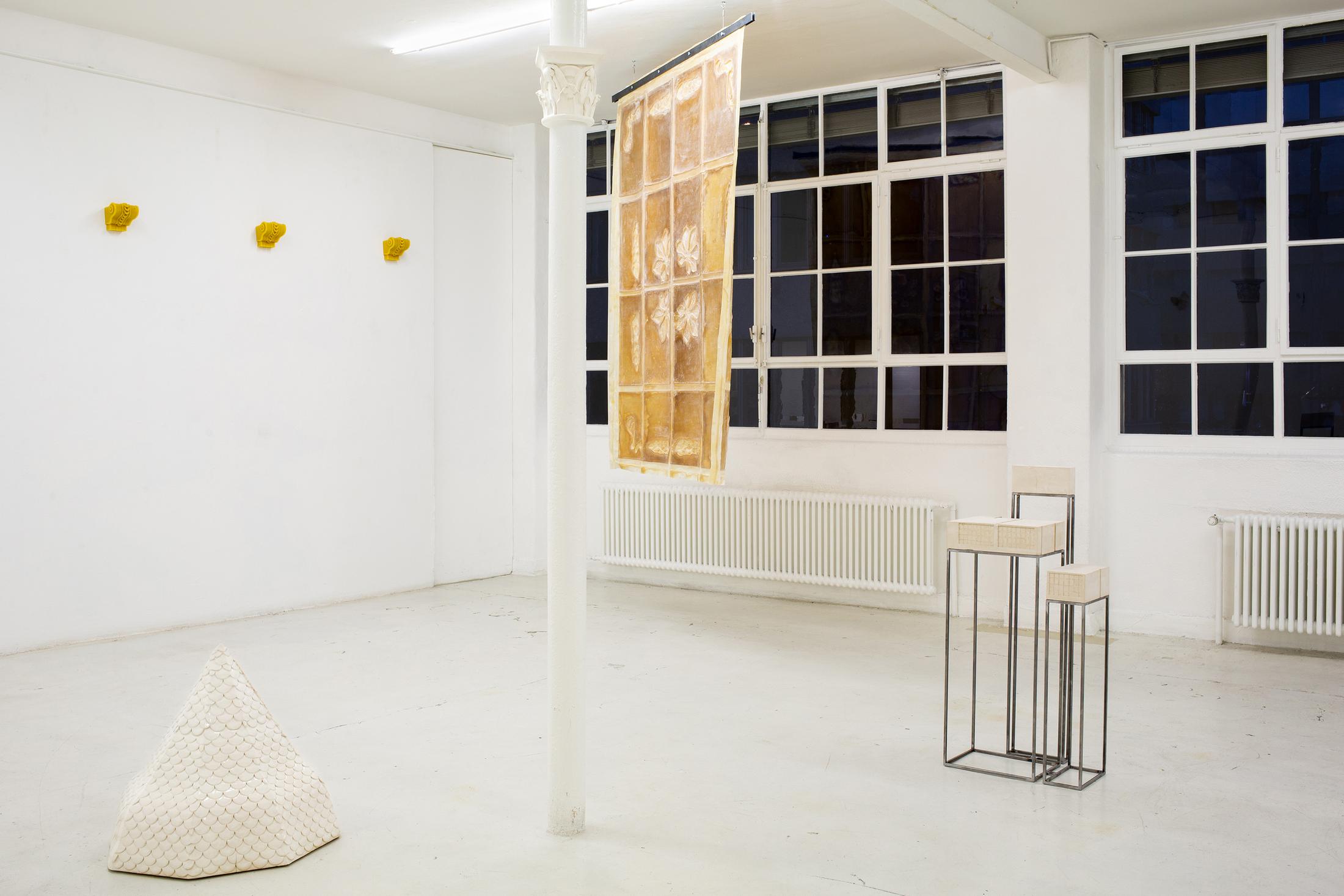 Exhibition View Jeanne Tara Solo Show «L'utile et l'agréable» at andata.ritorno, Geneva, 2023 / Photo: Carla da Silva / Courtesy: the artist and andata.ritorno