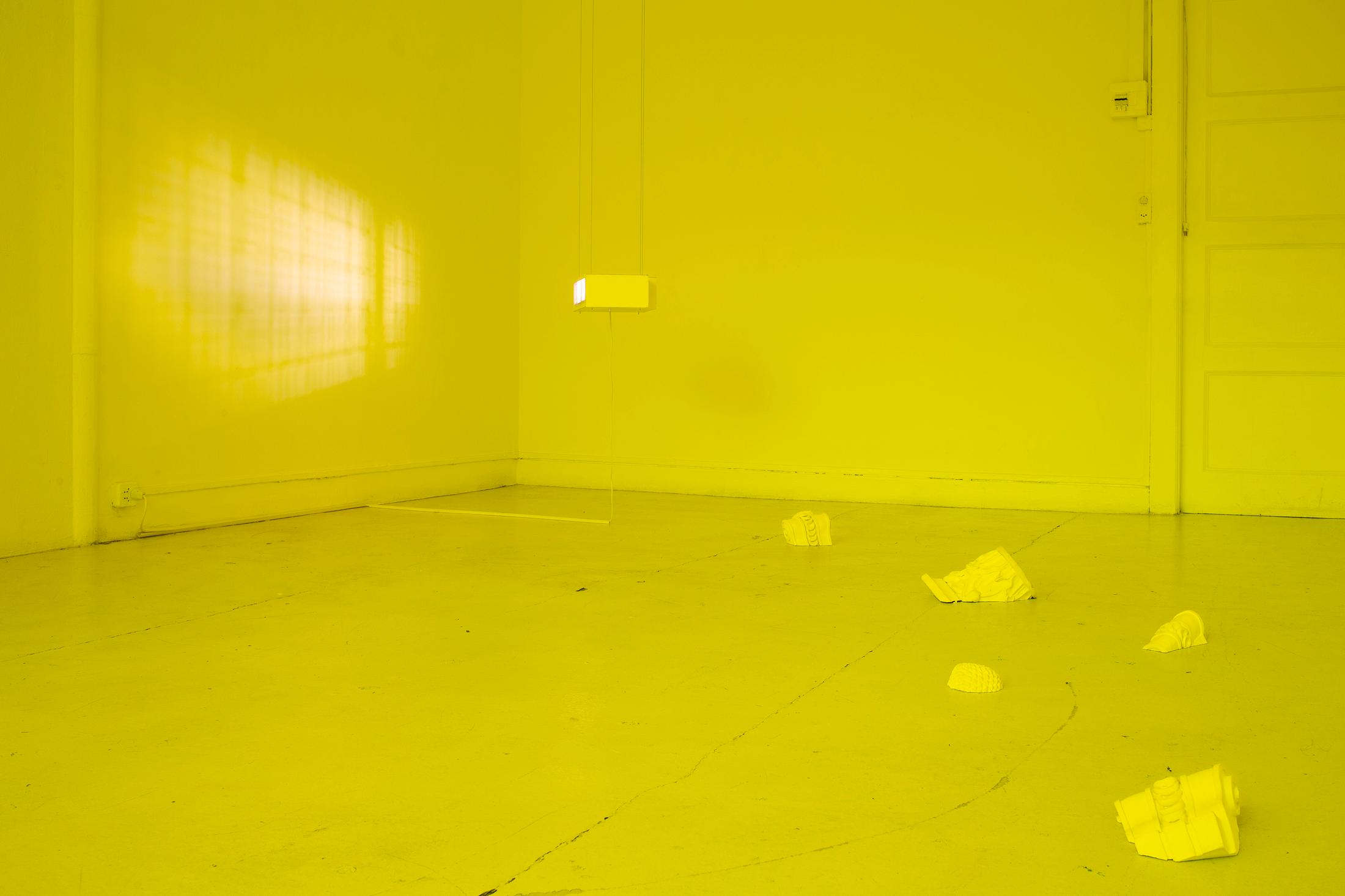 Exhibition View Jeanne Tara Solo Show «L'utile et l'agréable» at andata.ritorno, Geneva, 2023 / Photo: Carla da Silva / Courtesy: the artist and andata.ritorno