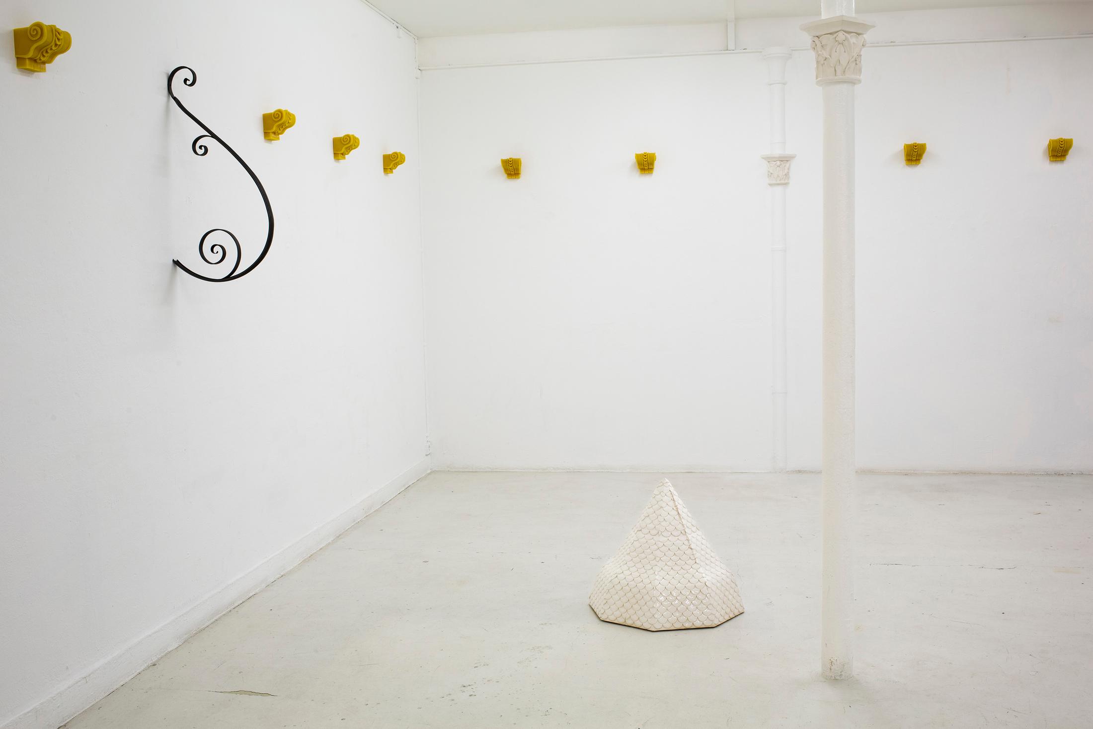 Exhibition View Jeanne Tara Solo Show «L'utile et l'agréable» at andata.ritorno, Geneva, 2023 / Photo: Carla da Silva / Courtesy: the artist and andata.ritorno