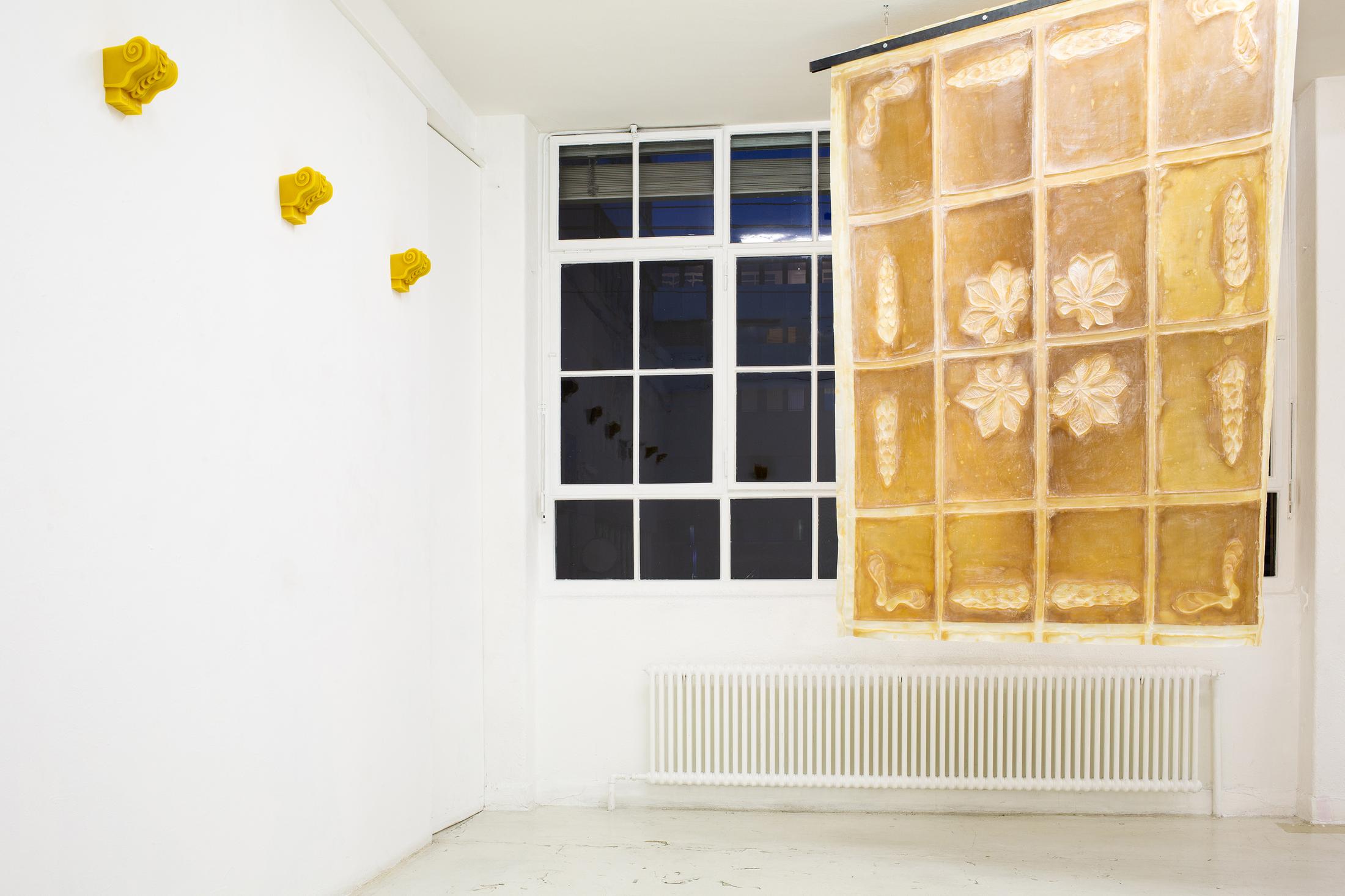 Exhibition View Jeanne Tara Solo Show «L'utile et l'agréable» at andata.ritorno, Geneva, 2023 / Photo: Carla da Silva / Courtesy: the artist and andata.ritorno