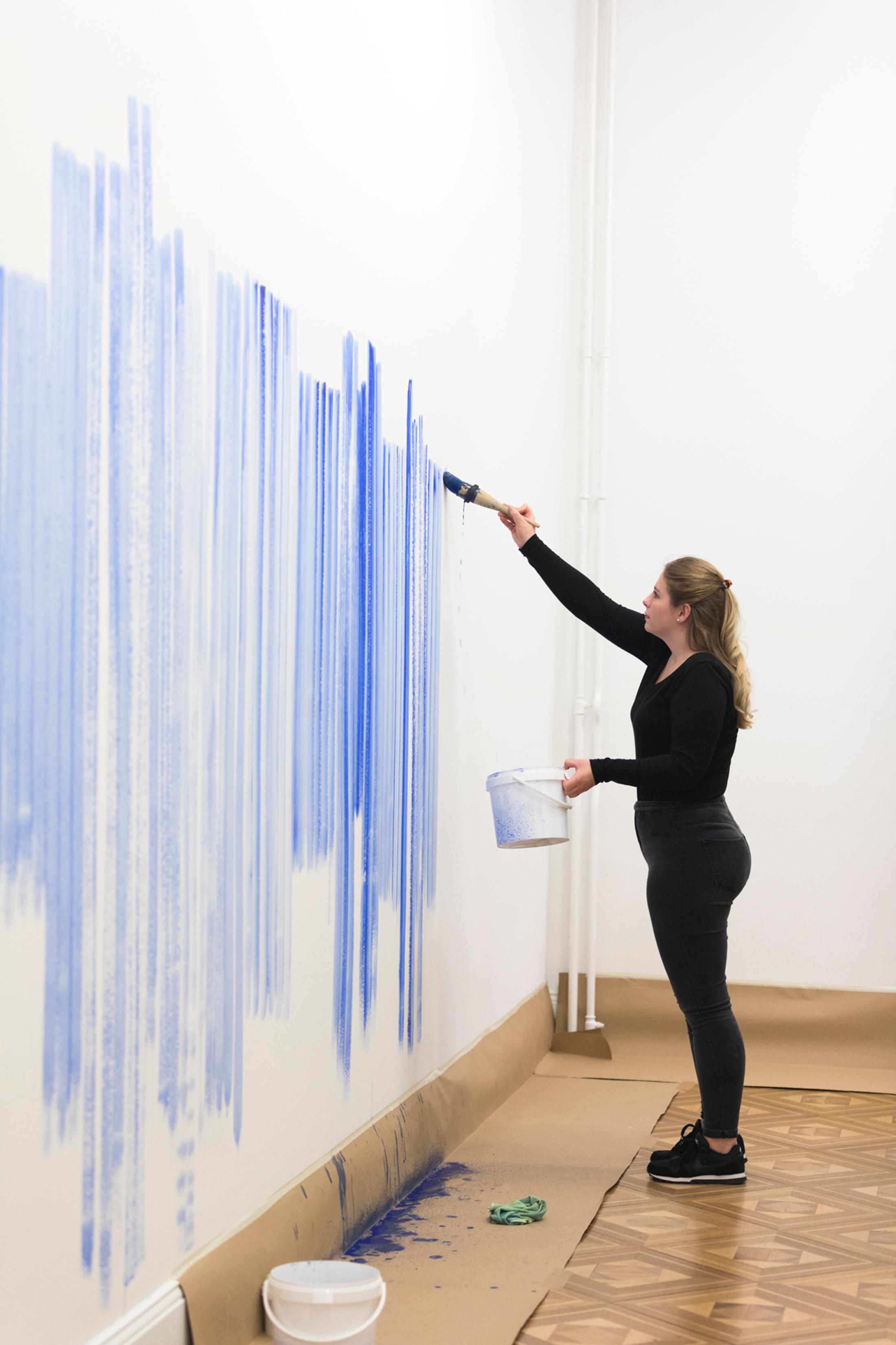 Exhibition view Jeppe Hein "Inhale, Hold, Exhale" at Kunstmuseum Thun, 2018 / Photo: Ian G. C. White / Courtesy: the artist