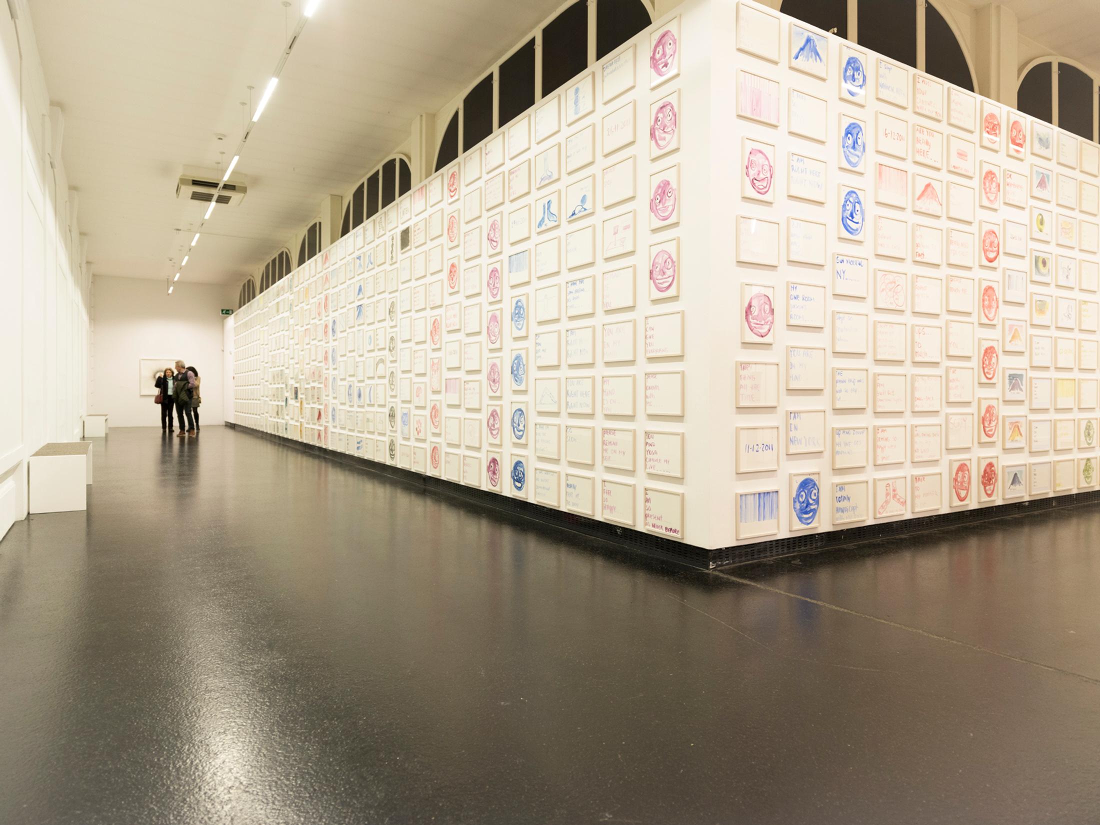 Exhibition view Jeppe Hein "Inhale, Hold, Exhale" at Kunstmuseum Thun, 2018 / Photo: Ian G. C. White / Courtesy: the artist