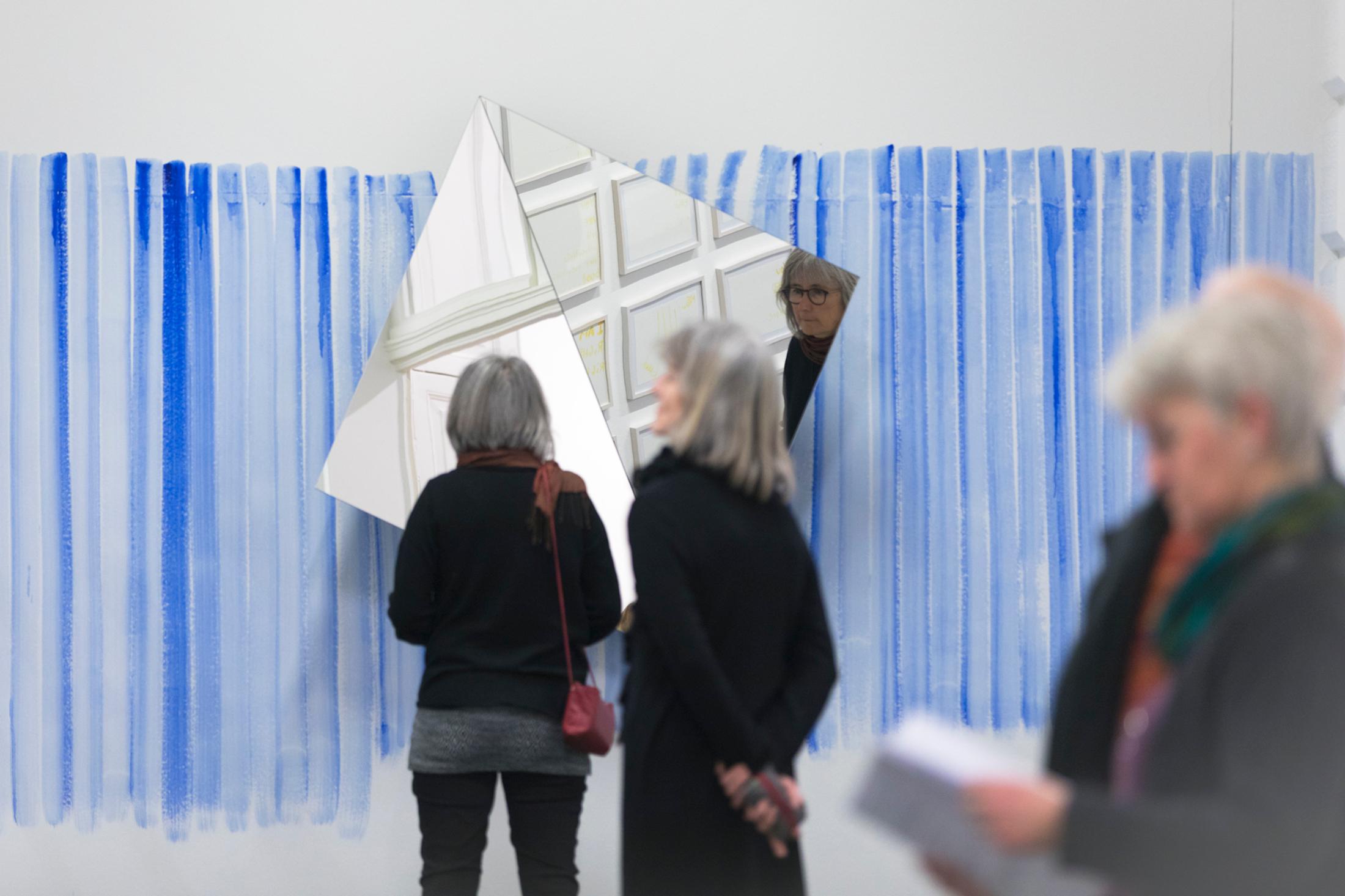 Exhibition view Jeppe Hein "Inhale, Hold, Exhale" at Kunstmuseum Thun, 2018 / Photo: Ian G. C. White / Courtesy: the artist