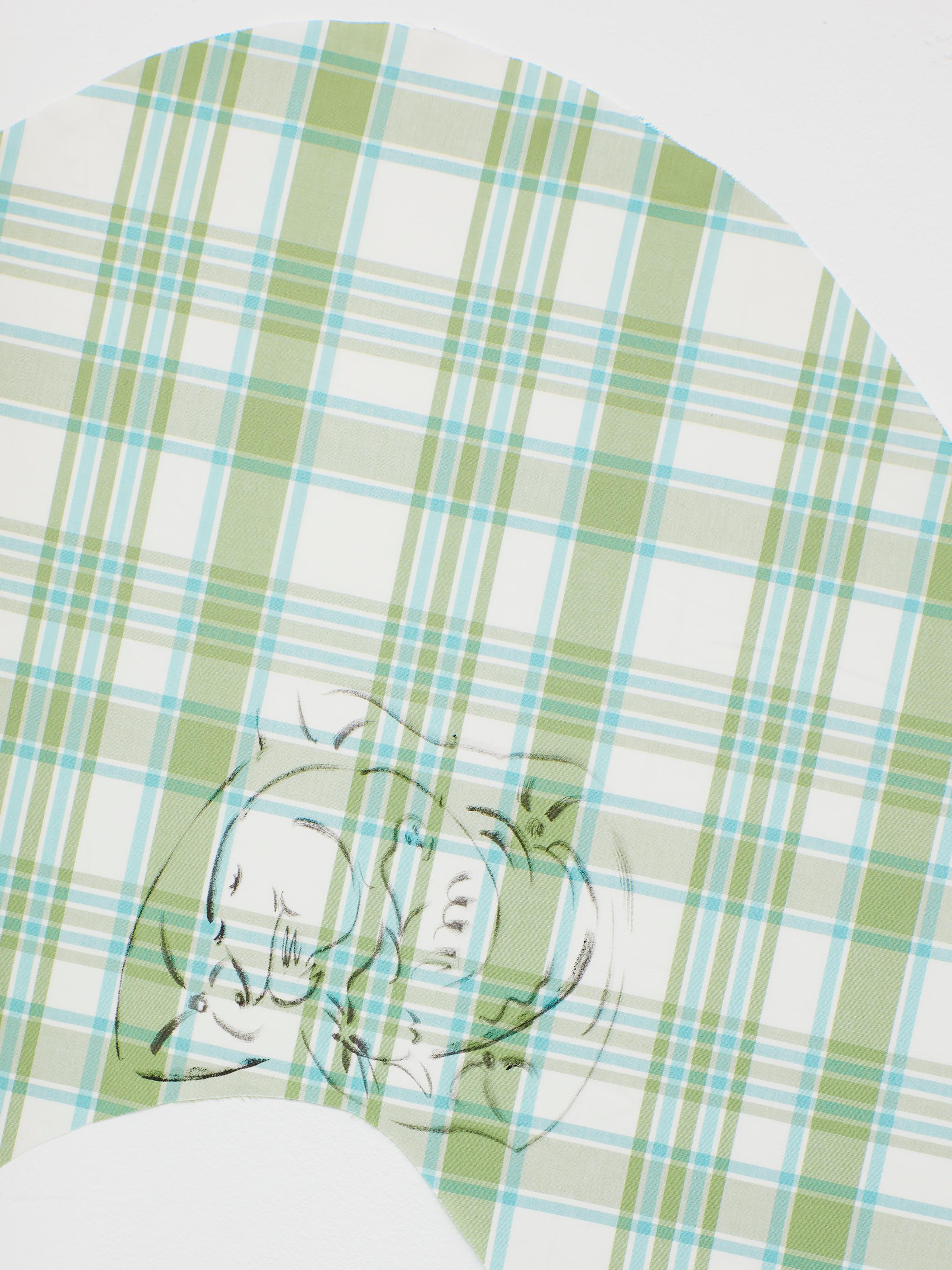 Exhibition View Jessy Razafimandimby Soloshow «On The Temporary Balcony Behind The Dirty Window; view on Wall of Me 1, 2019» at 1.1, Basel, 2019 / Photo: James Bantone / Courtesy: the artist and 1.1, Basel