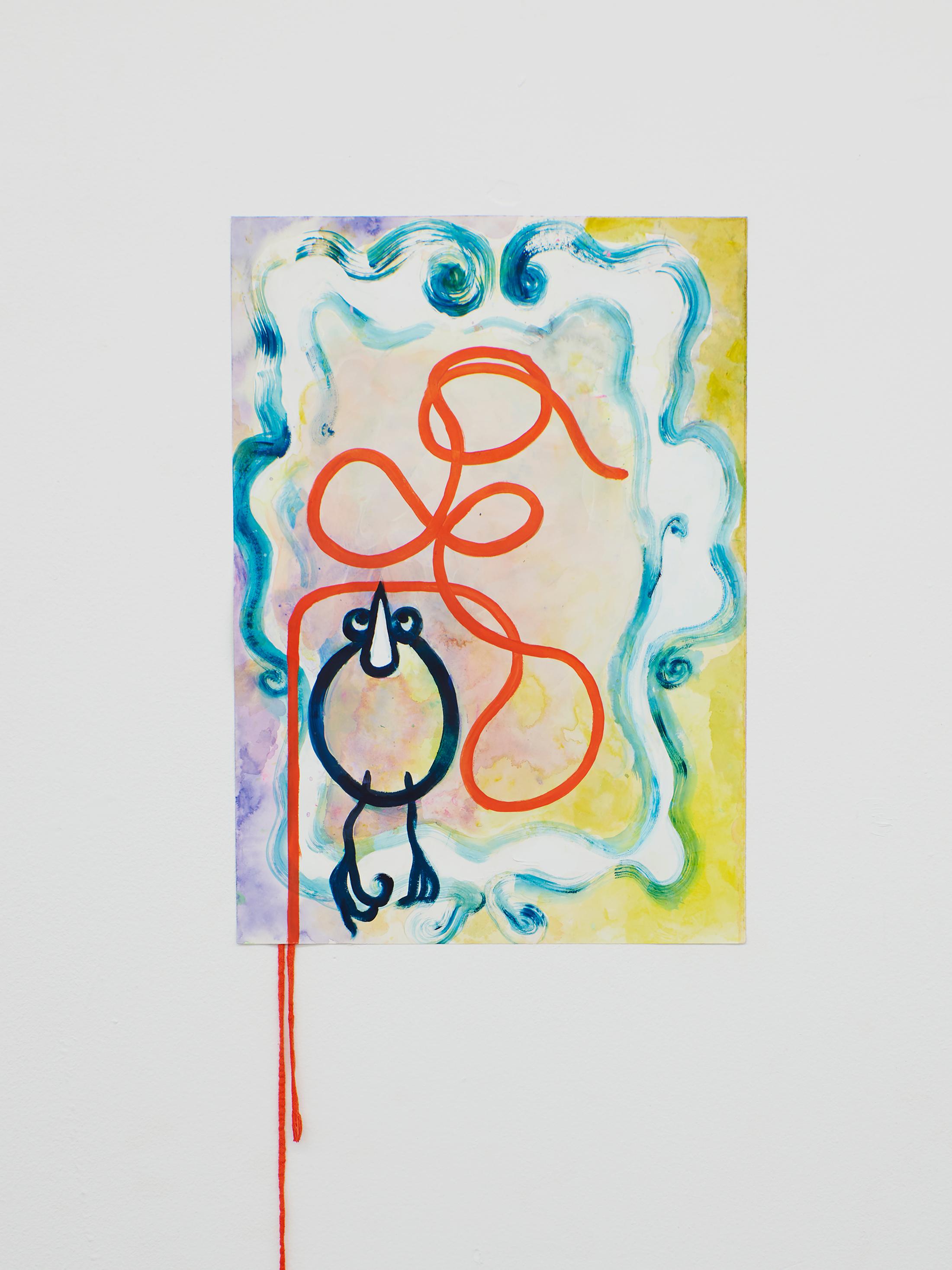 Exhibition View Jessy Razafimandimby Soloshow «On The Temporary Balcony Behind The Dirty Window; Final Eternity, 2019» at 1.1, Basel, 2019 / Photo: James Bantone / Courtesy: the artist and 1.1, Basel