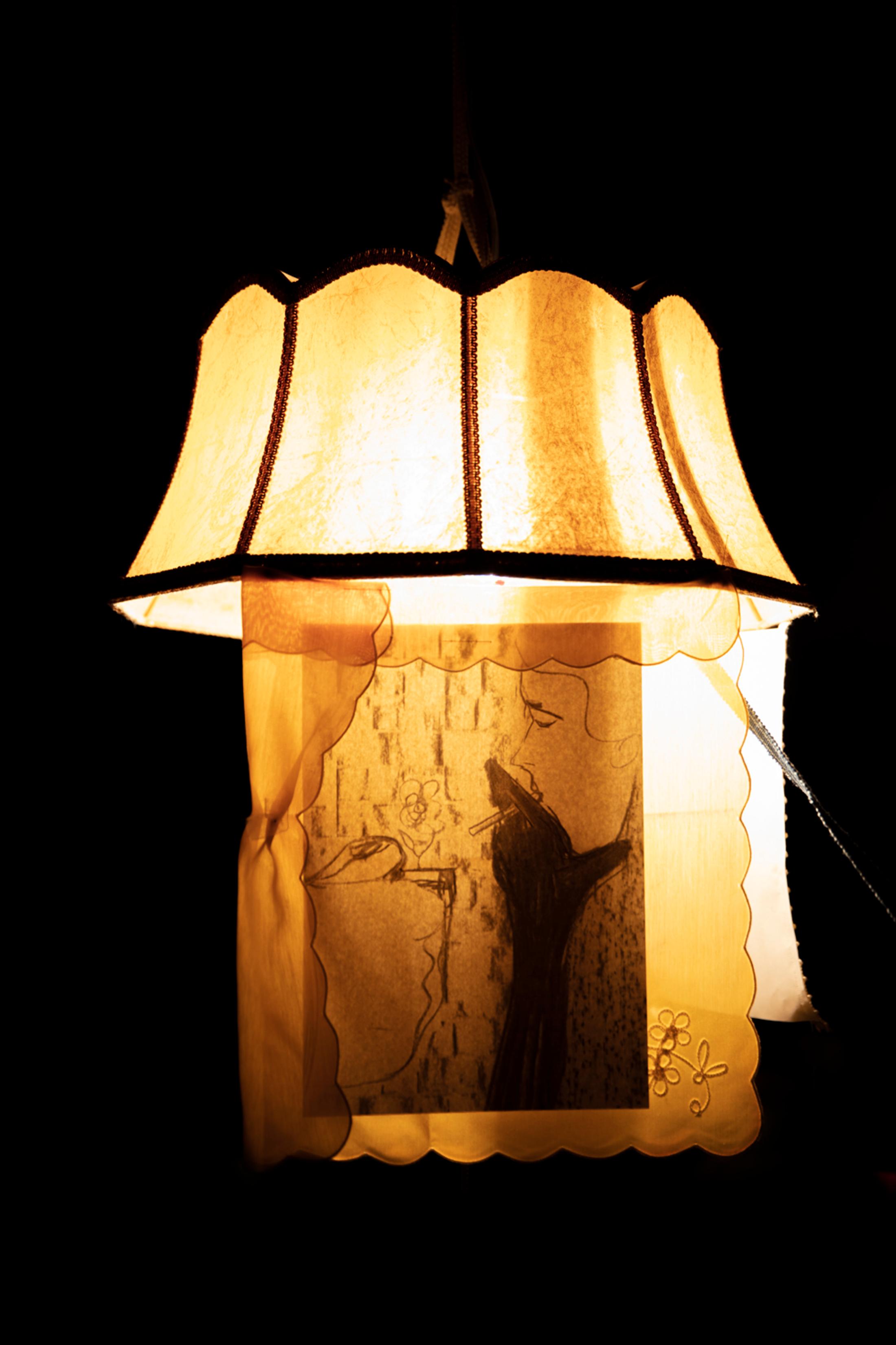 Exhibition View Jessy Razafimanfimby Soloshow "Droit de Visite de Digestion" at Alpina Huus x Arsenic, Lausanne, 2019 / Photo: Cyril Porchet / Courtesy: the artist Alpina Huus | Arsenic, Contemporary Performing Arts Centre, Lausanne