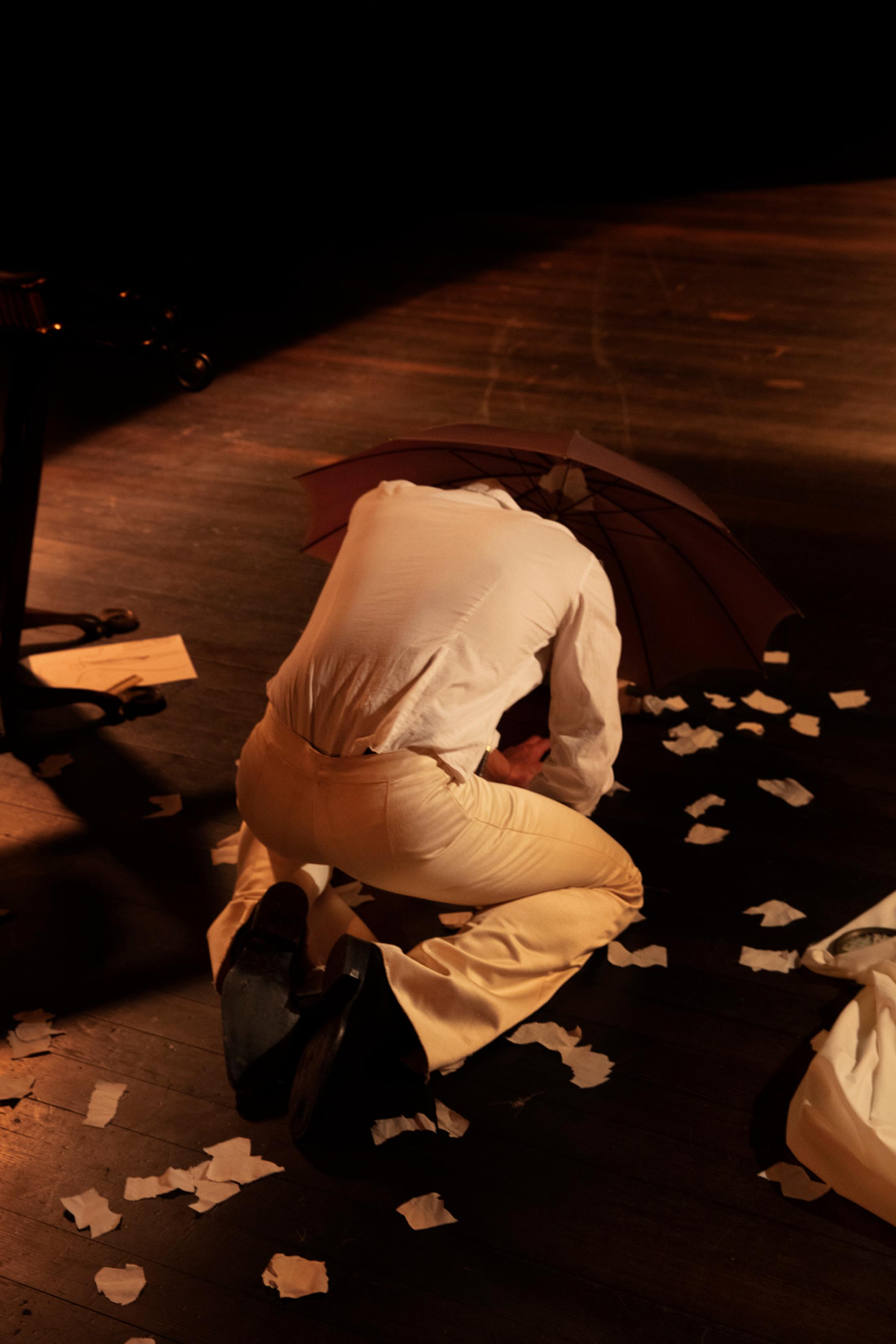 Exhibition View Jessy Razafimanfimby Soloshow "Droit de Visite de Digestion" at Alpina Huus x Arsenic, Lausanne, 2019 / Photo: Cyril Porchet / Courtesy: the artist Alpina Huus | Arsenic, Contemporary Performing Arts Centre, Lausanne