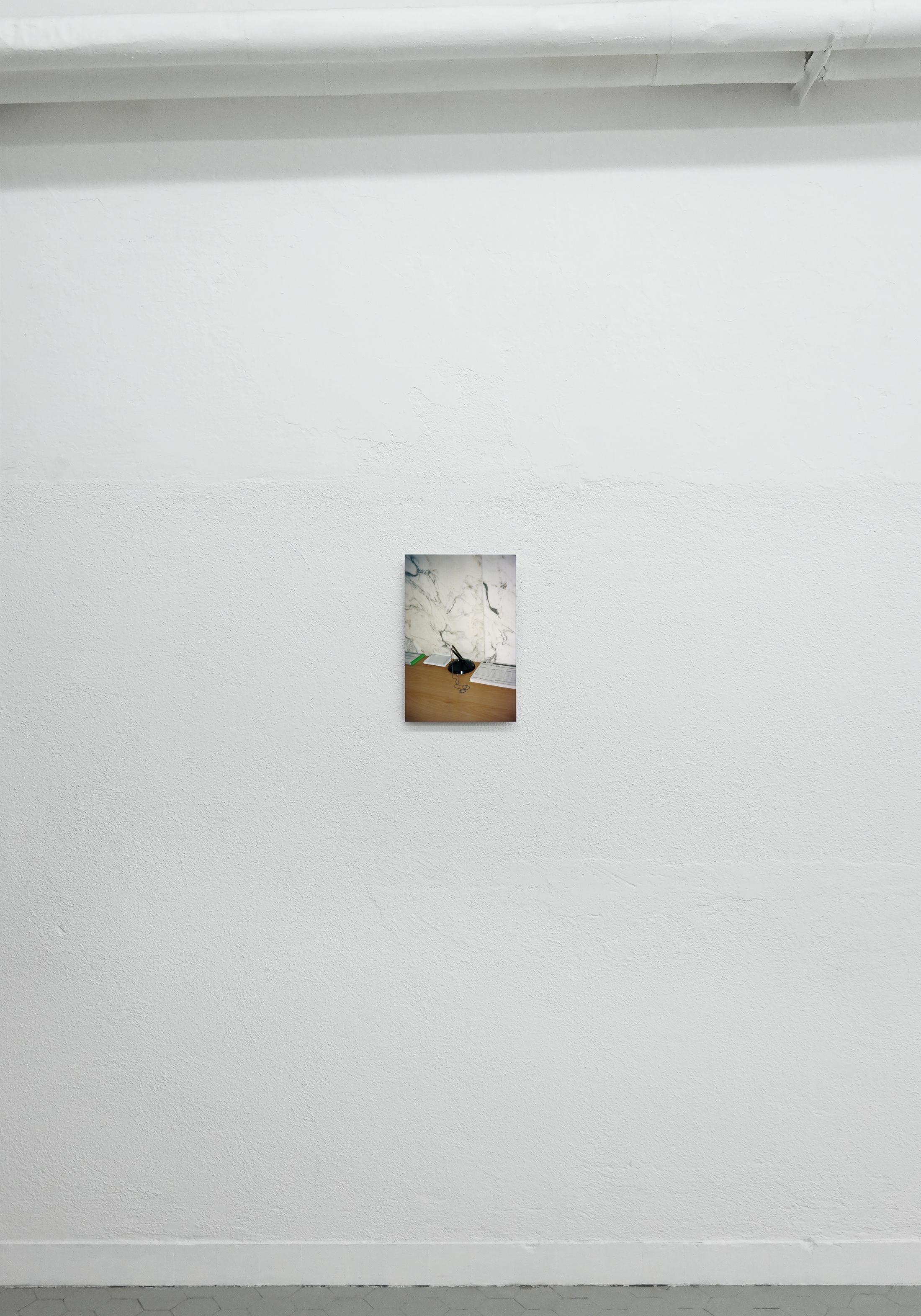 Exhibition View Duo Show «Words happen like clouds; view on Jiajia Zhang, Performance (KB), 2022» at Sgomento, Zurich, 2022 / Photo: SZ / Courtesy: the artist and Sgomento