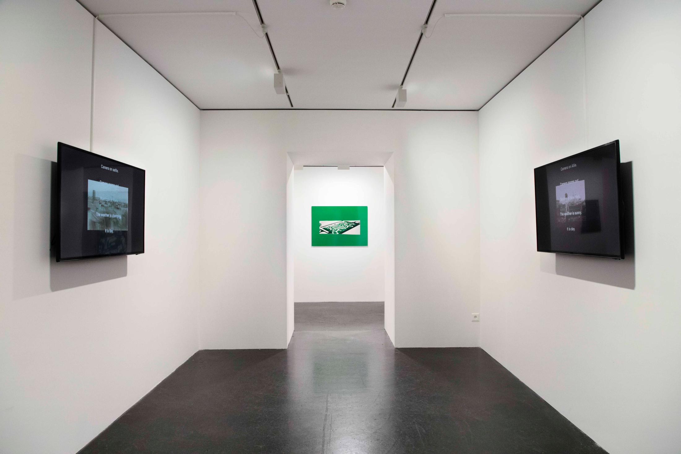 Exhibition View Jiajia Zhang Solo Show «If Every Day Were a Holiday, Towns Would Be More Mysterious» at Coalmine, Winterthur, 2021 / Courtesy: the artist and Coalmine