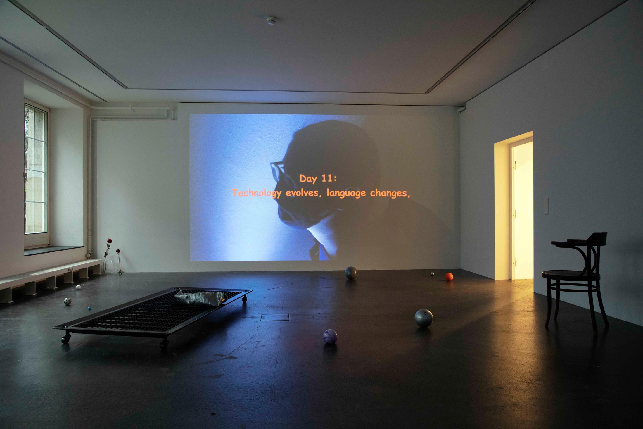 Exhibition View Jiajia Zhang Solo Show «If Every Day Were a Holiday, Towns Would Be More Mysterious» at Coalmine, Winterthur, 2021 / Courtesy: the artist and Coalmine