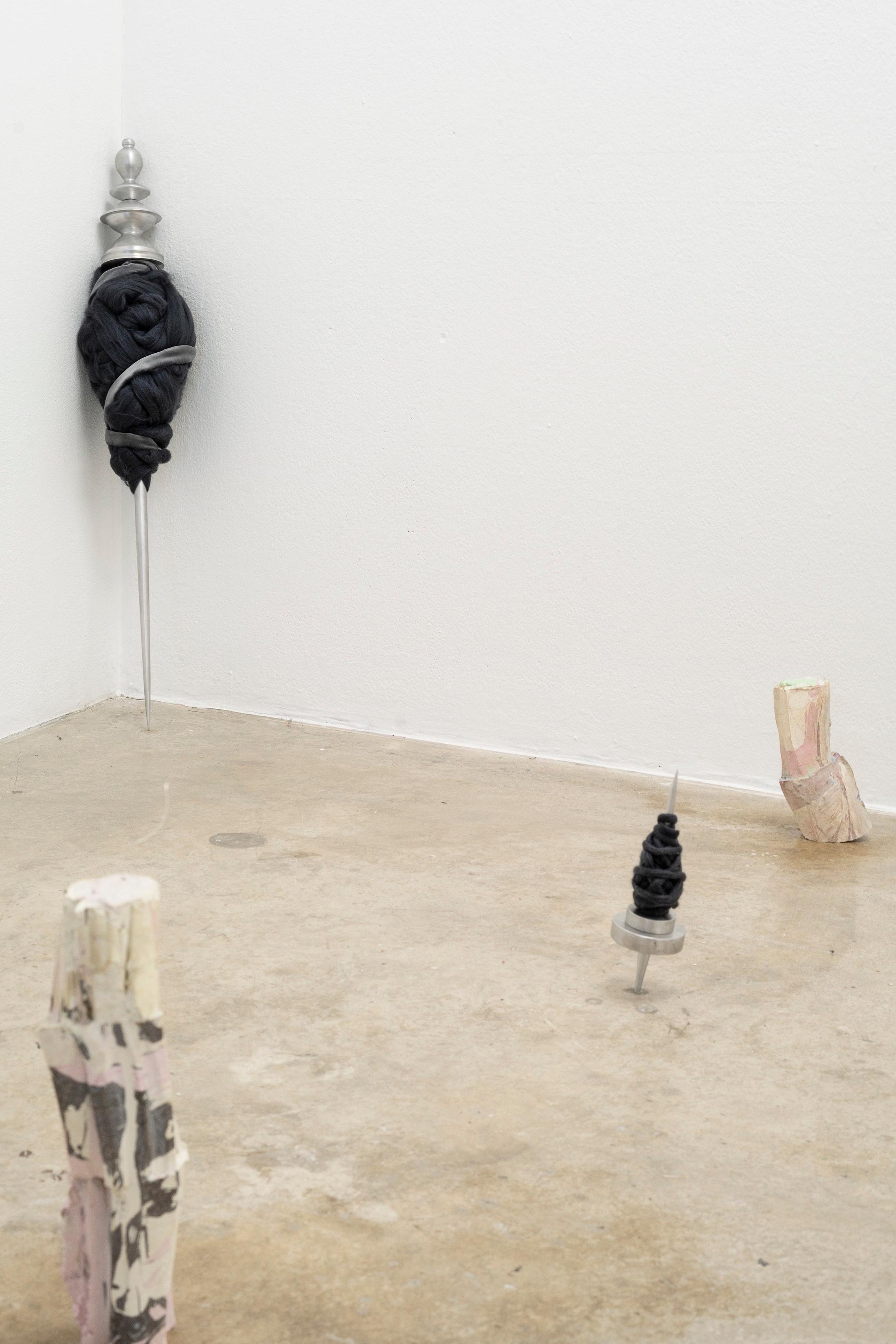 Exhibition View Group Show «THIS MESSAGE COULD BE FOR YOU» at Milieu, Berne, 2023 / Photo: Claude Barrault / Courtesy: the artists and Milieu